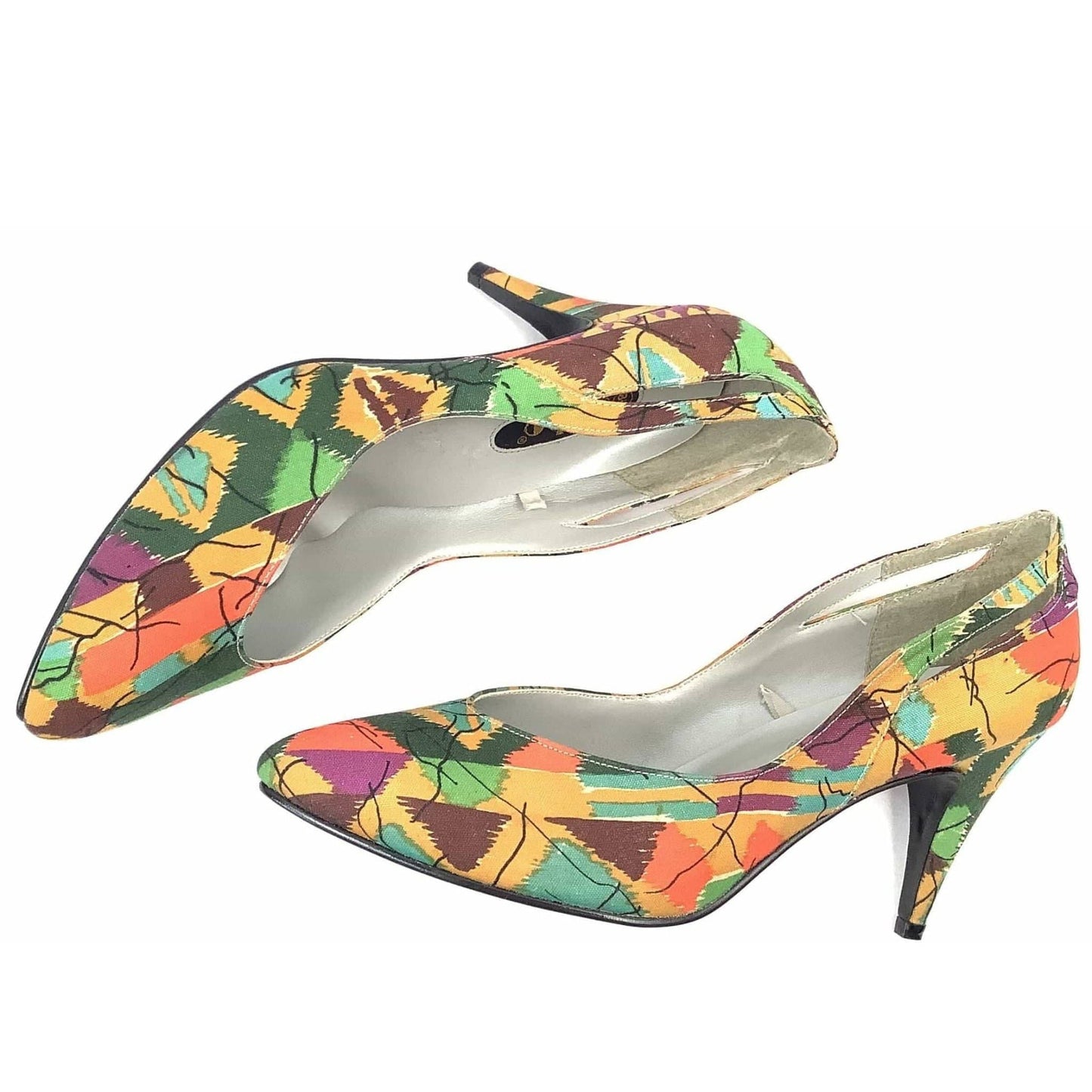 Ankara Fabric Pump Shoes