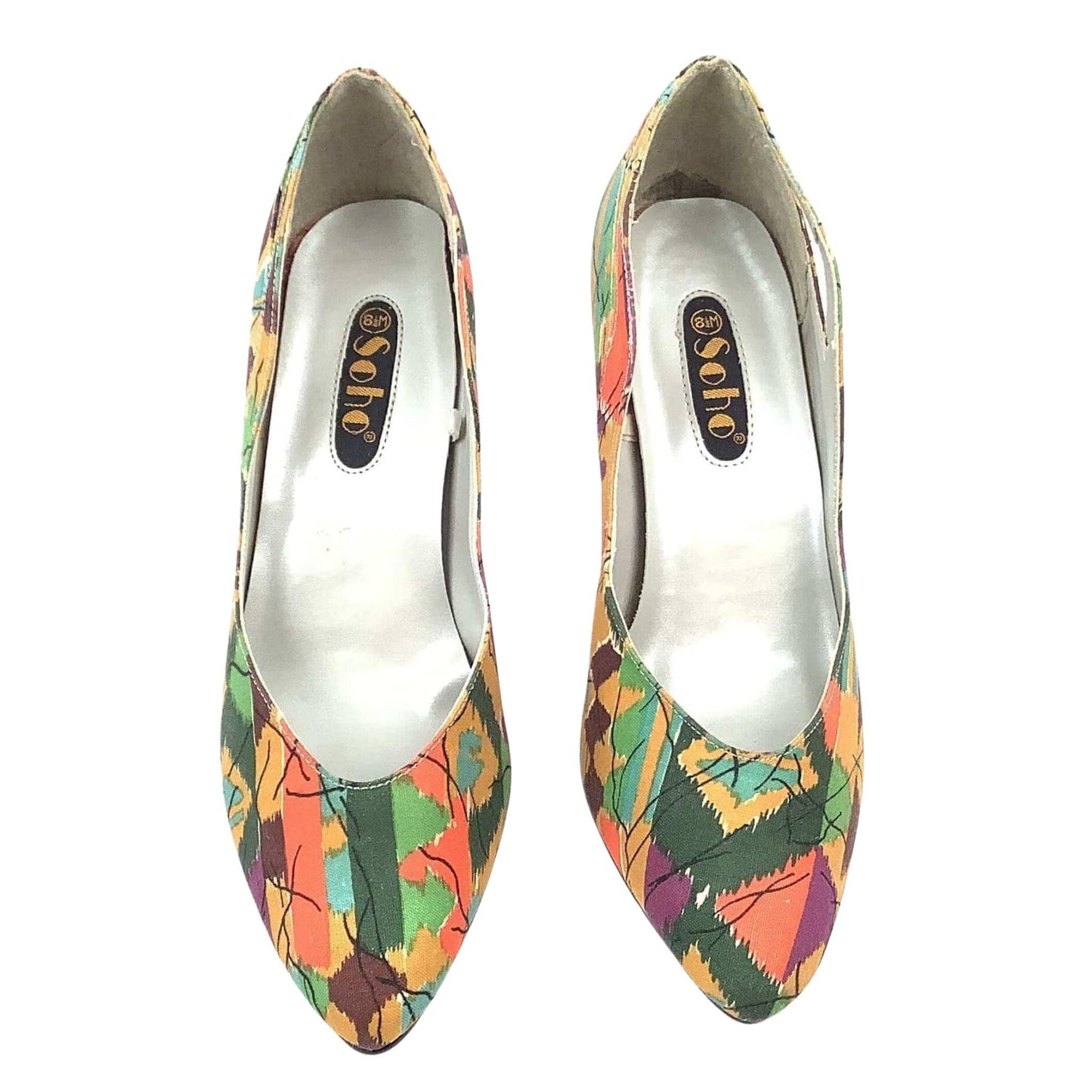 Ankara Fabric Pump Shoes