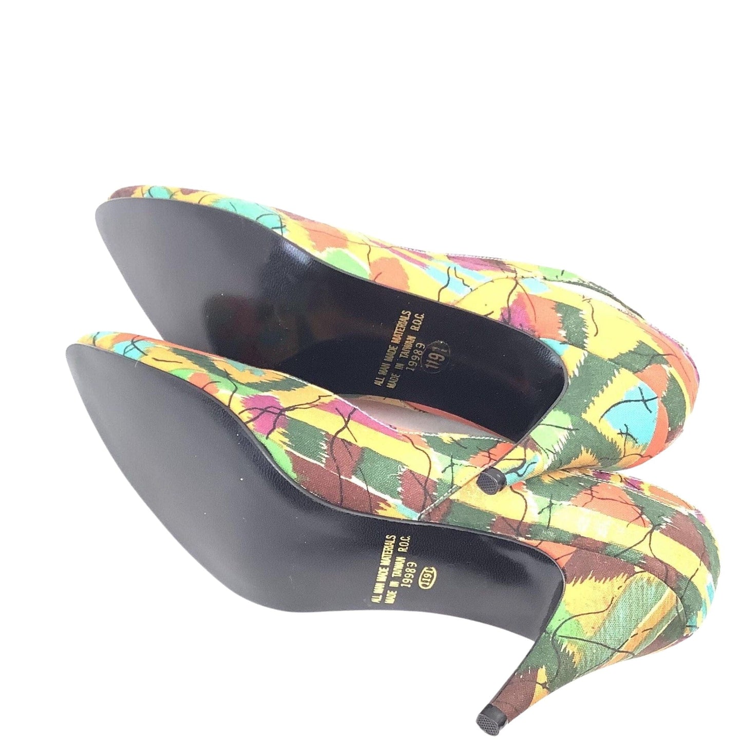Ankara Fabric Pump Shoes