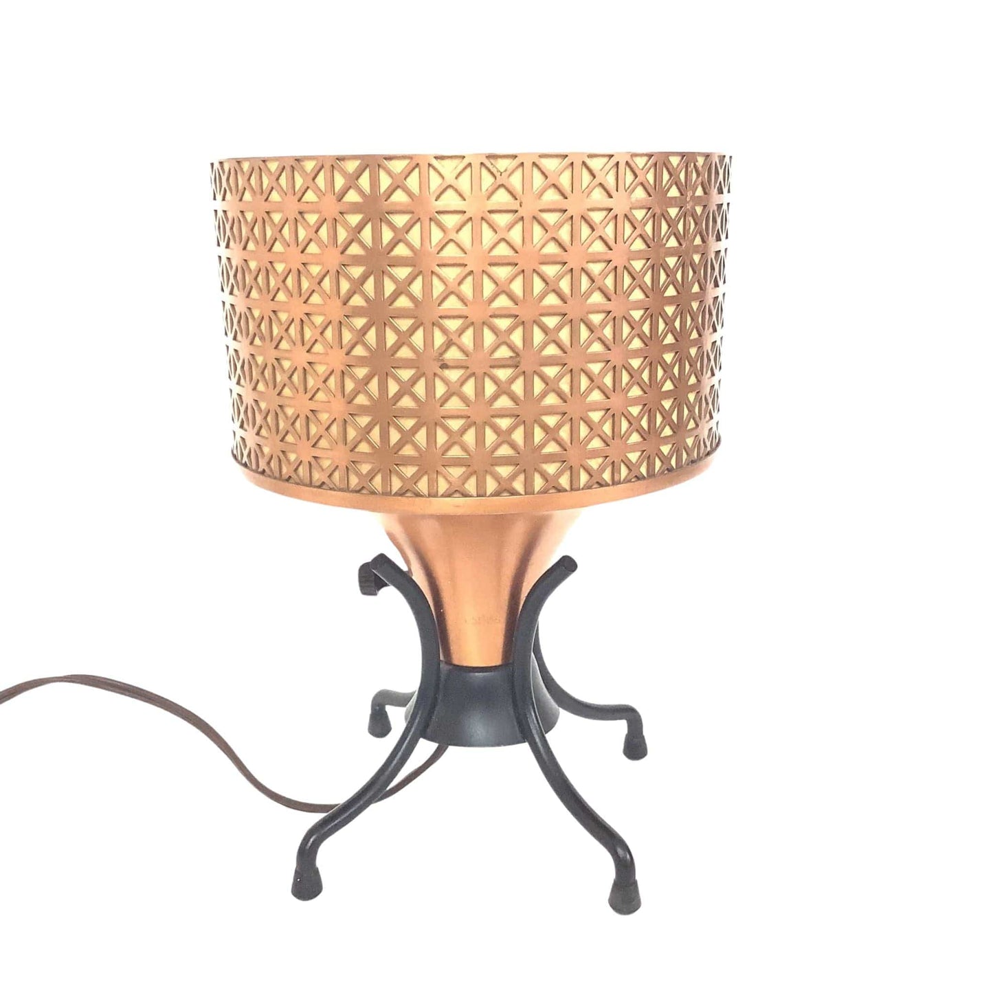 Antique Copper Table Lamp Copper / Copper / Vintage 1920s