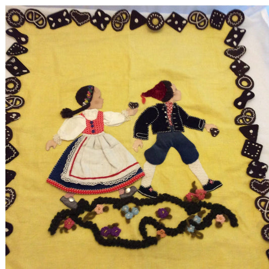 Antique Jack & Jill Textile