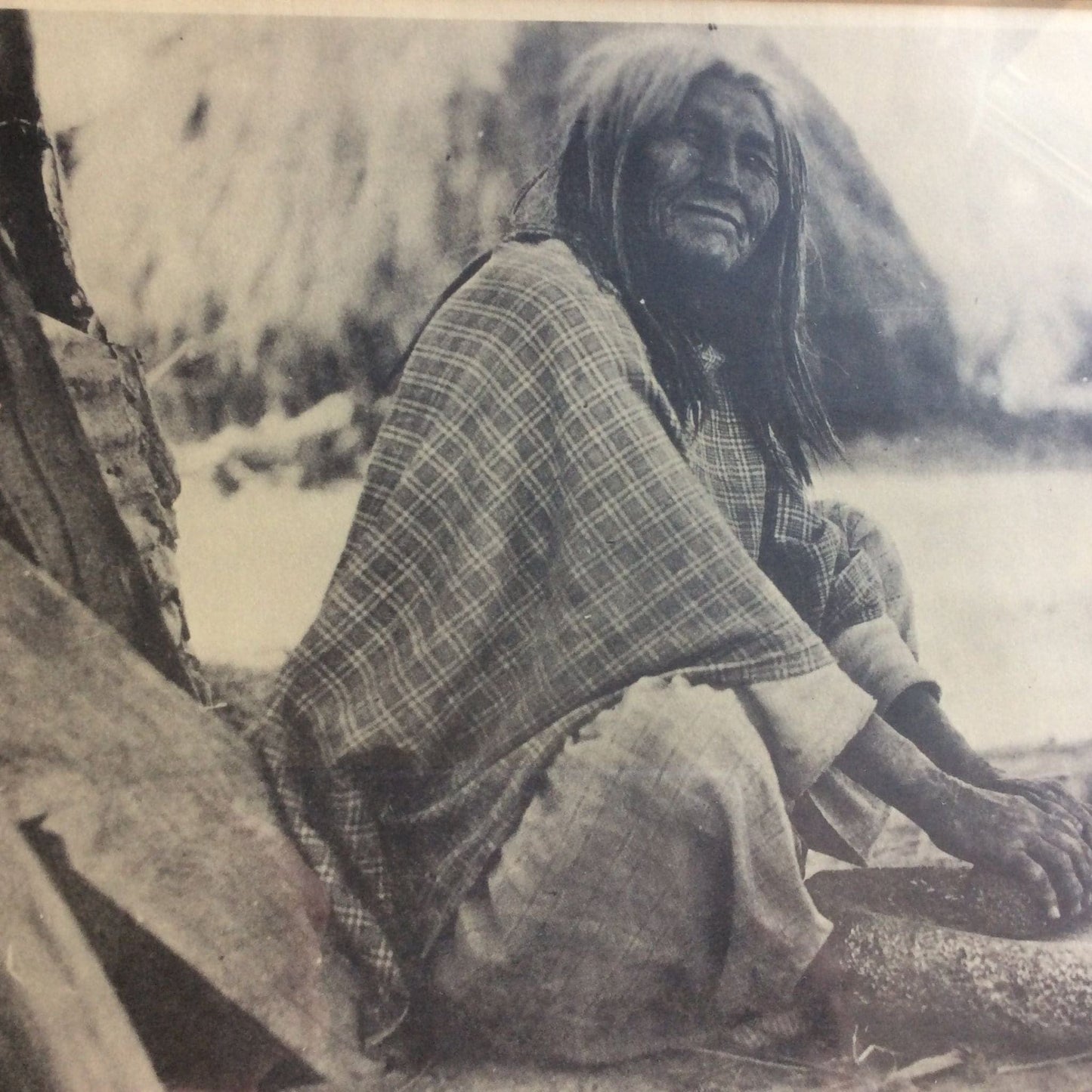 Apache Woman Print