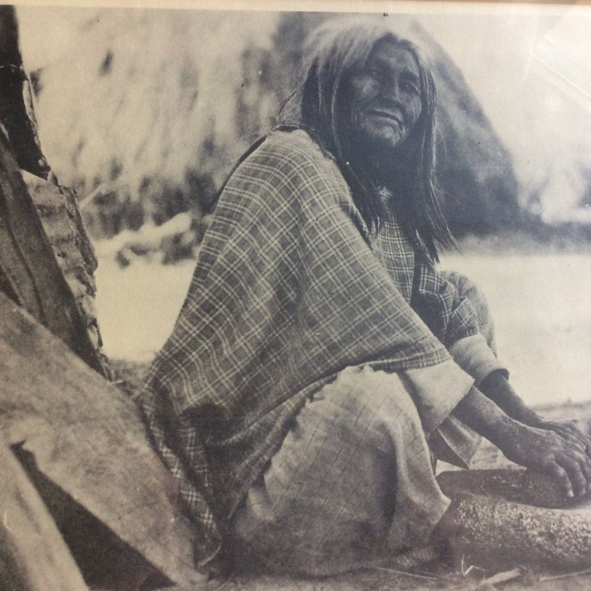 Apache Woman Print