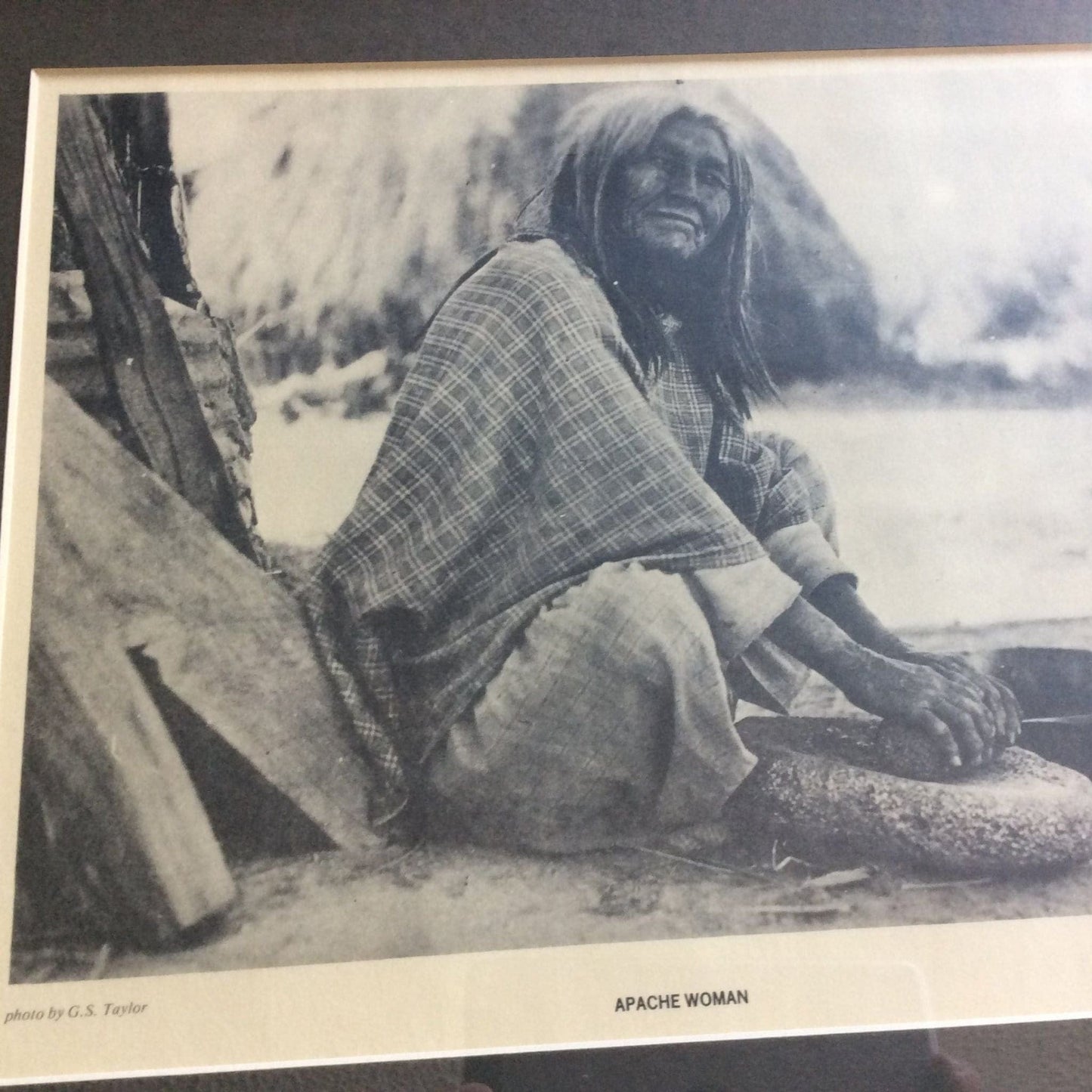 Apache Woman Print