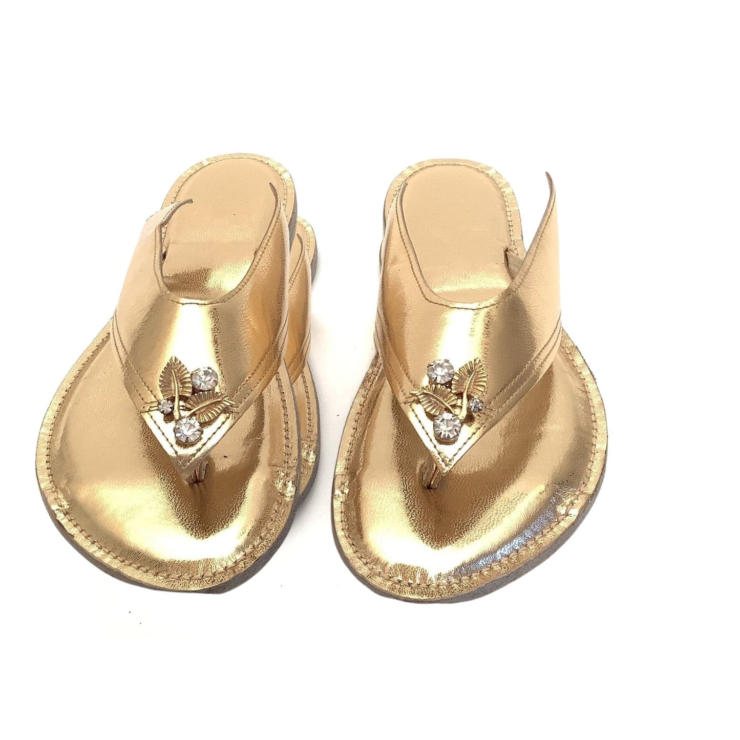 Art Deco Gold Sandals