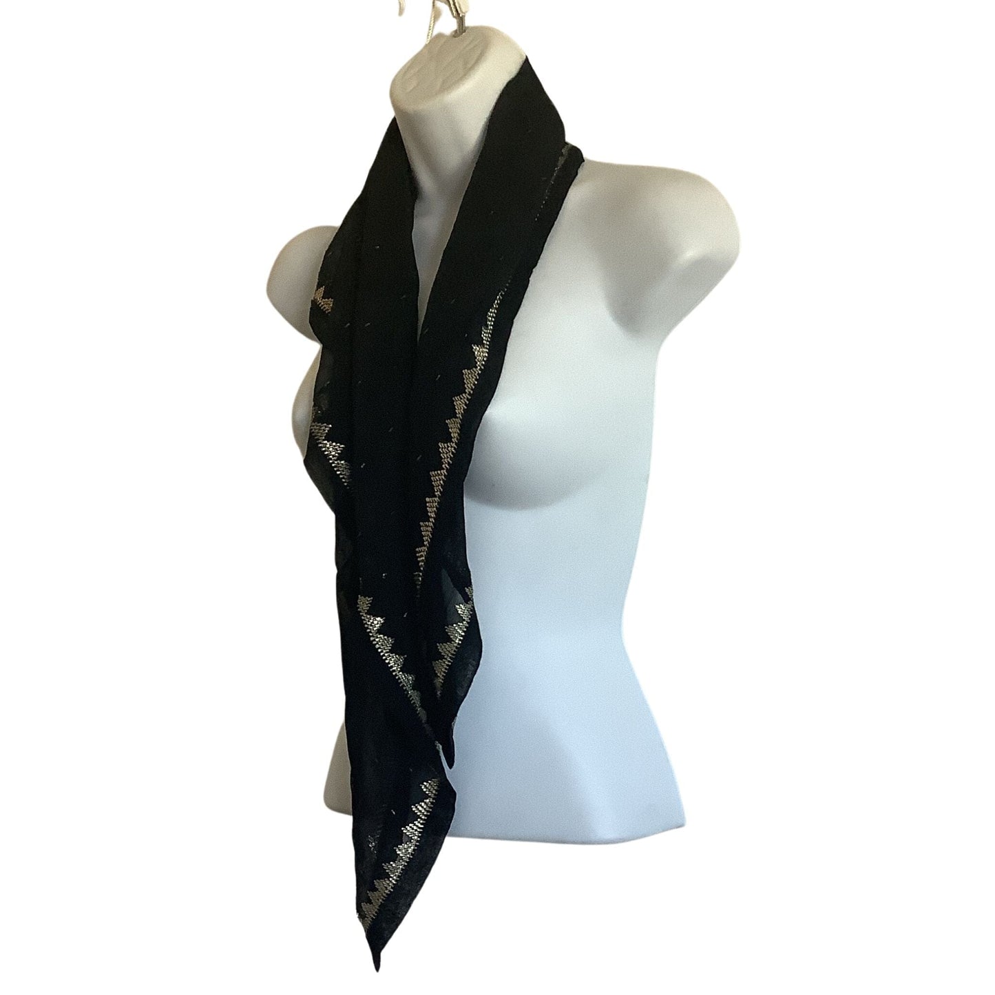Art Deco Silk Scarf