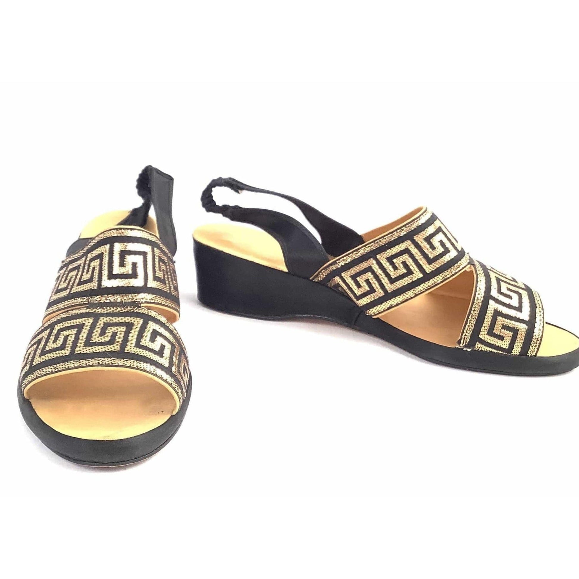 Art Deco Slippers