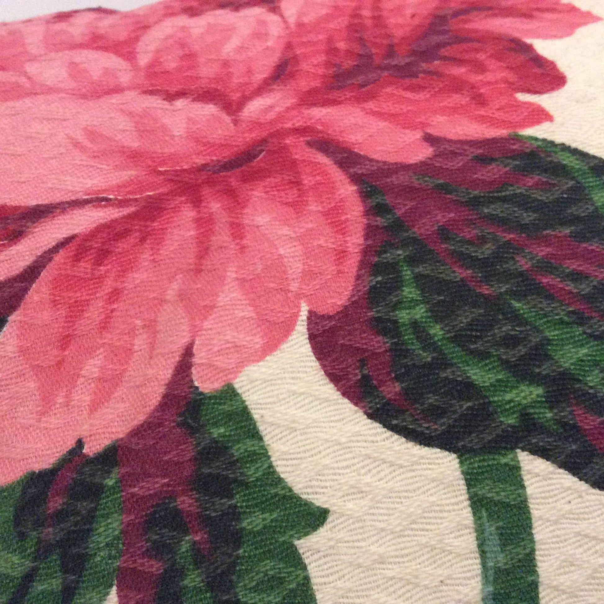 Barkcloth Sofa Pillow