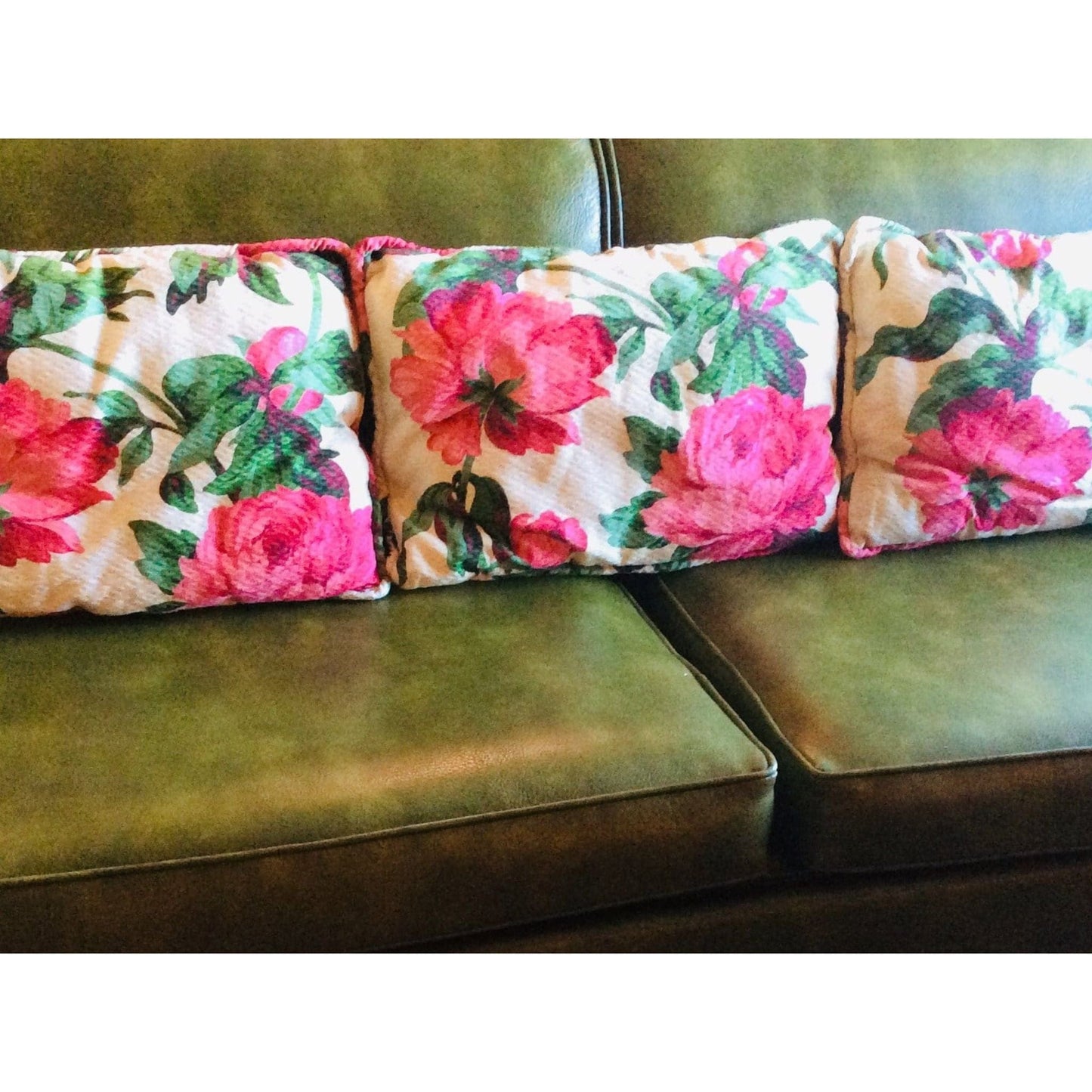 Barkcloth Throw Pillows