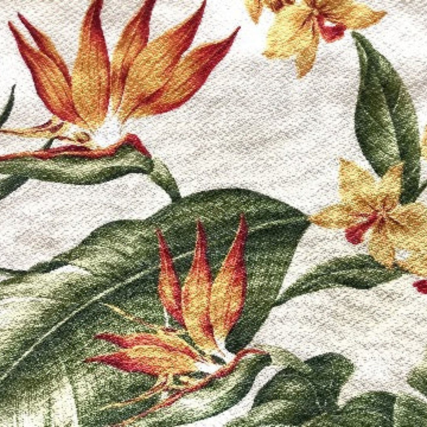 Barkcloth Tropical Placemats