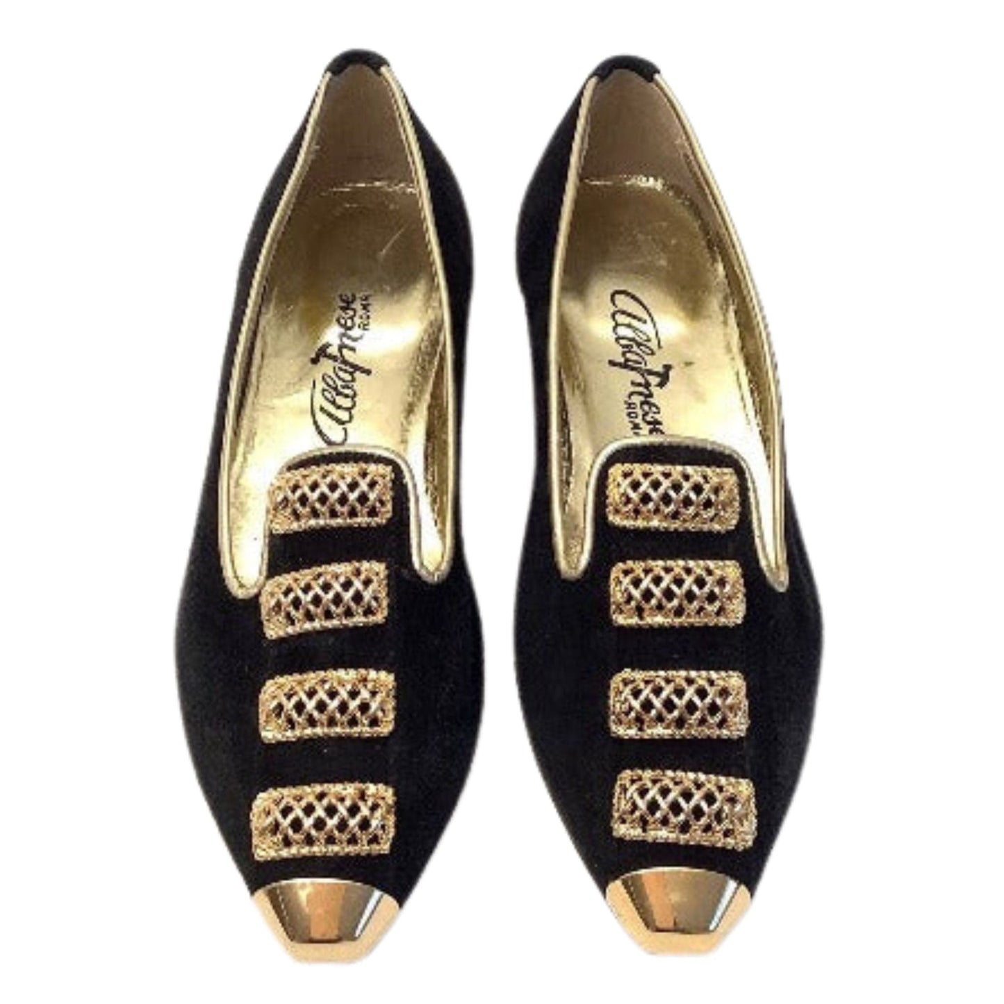 Baroque Flat Heel Shoes