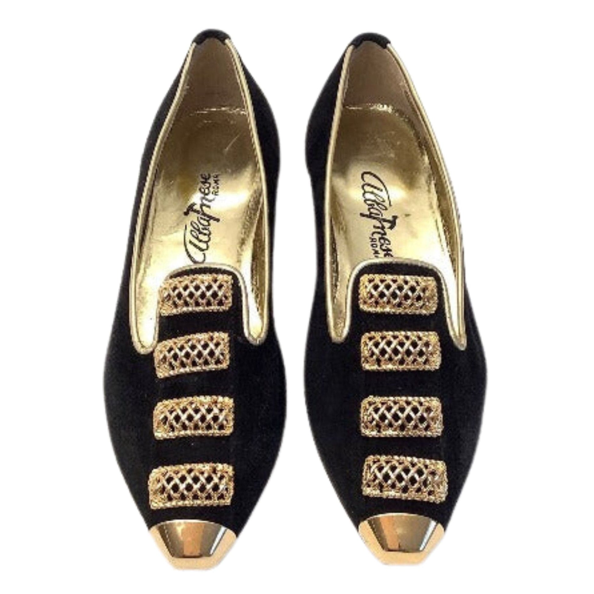 Baroque Flat Heel Shoes