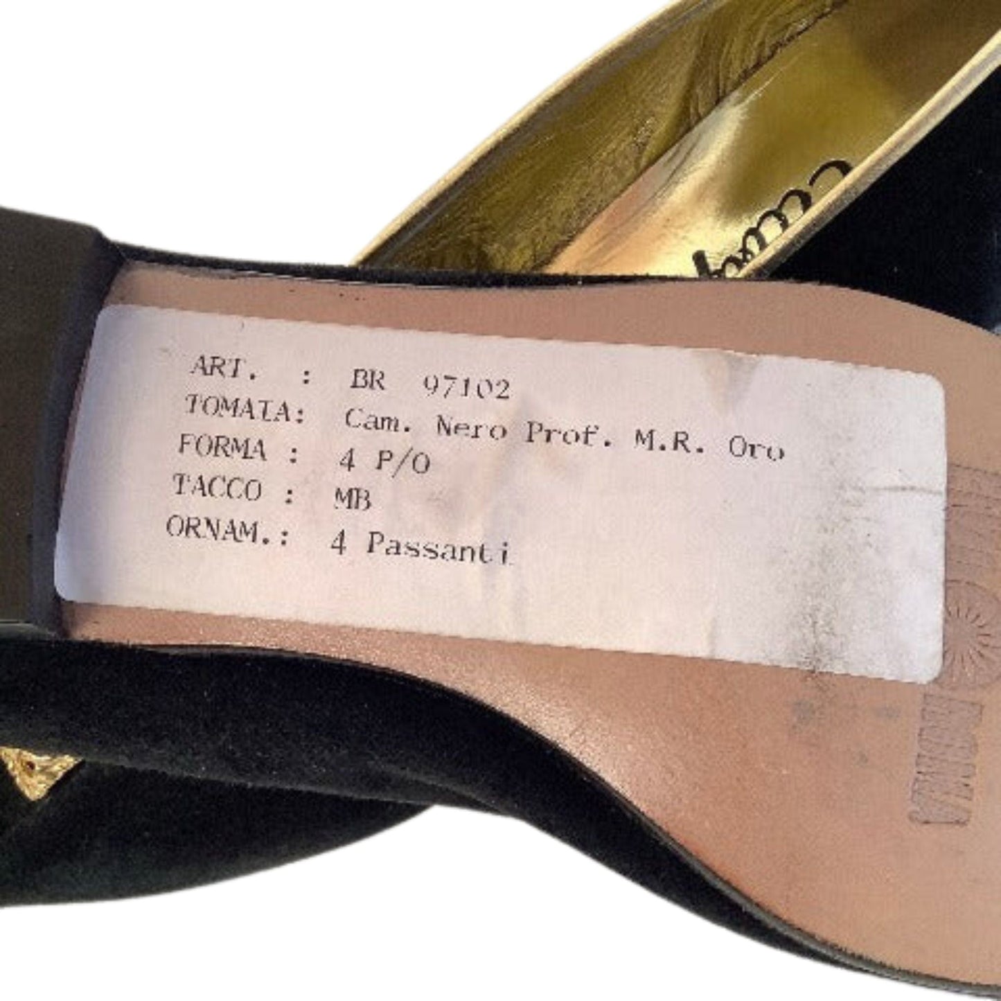 Baroque Flat Heel Shoes