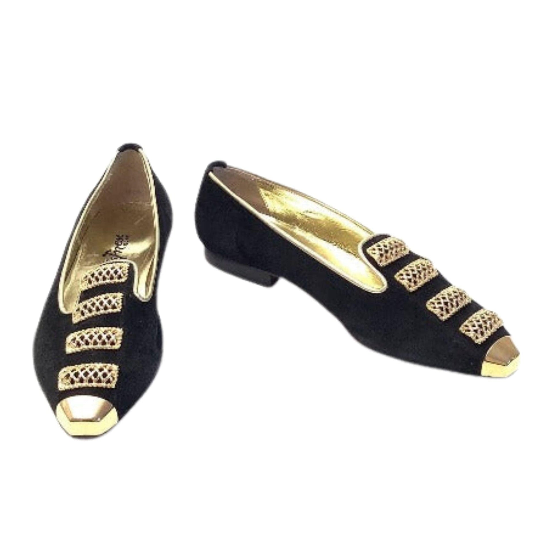 Baroque Flat Heel Shoes