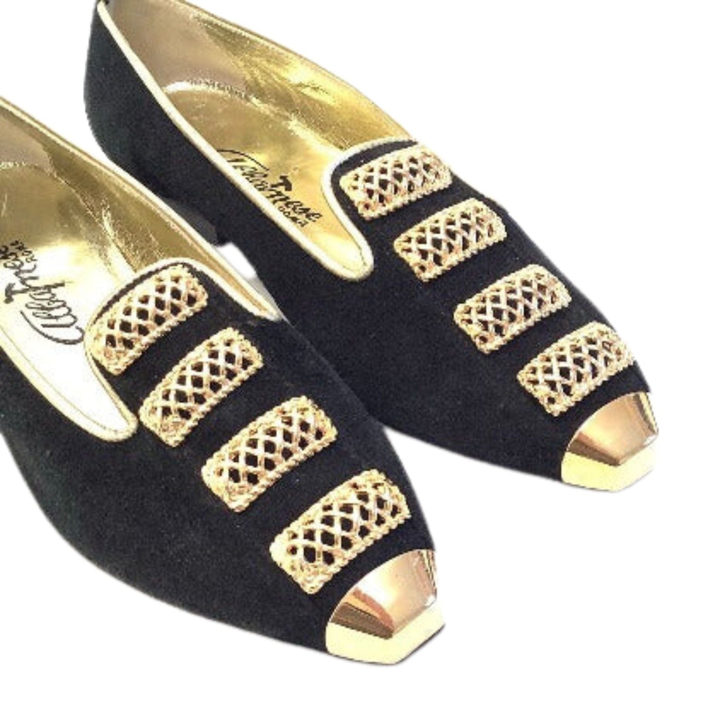Baroque Flat Heel Shoes