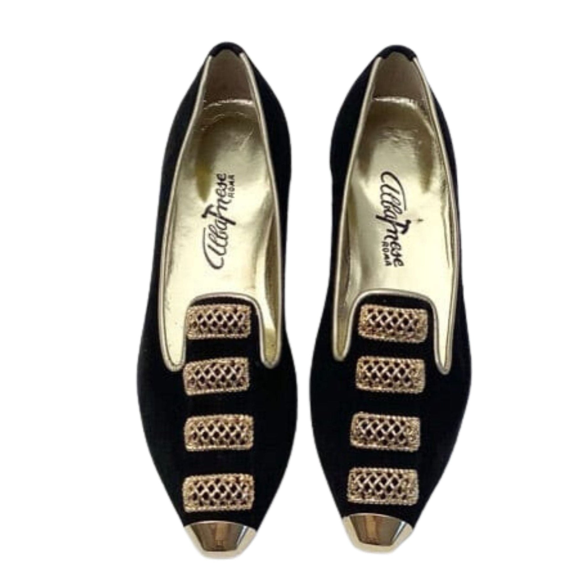 Baroque Flat Heel Shoes