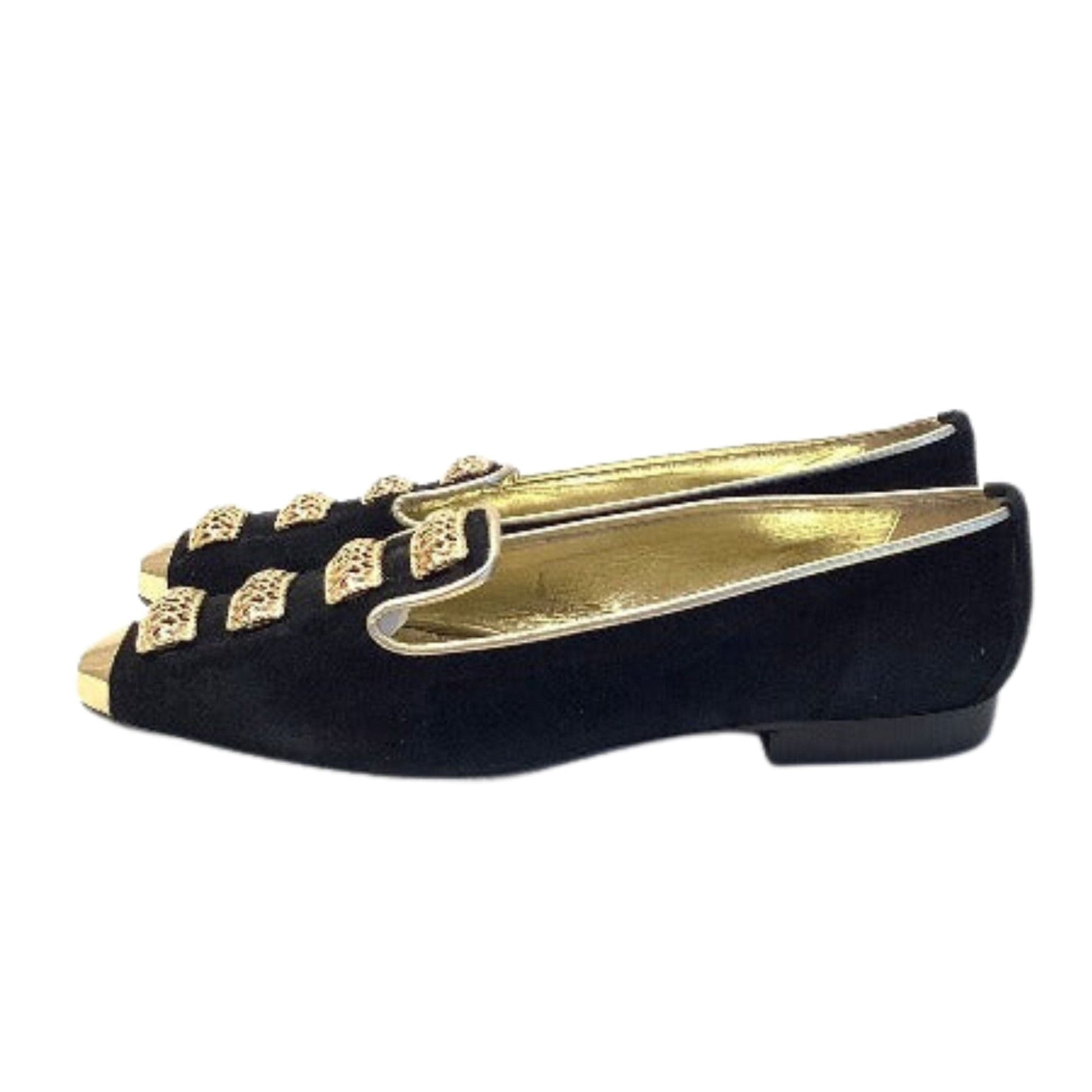 Baroque Flat Heel Shoes