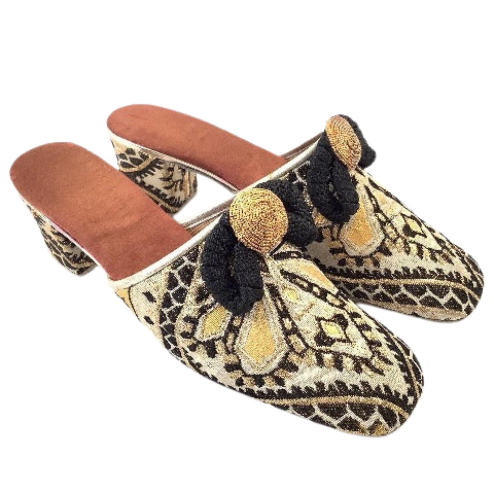Baroque French Slippers