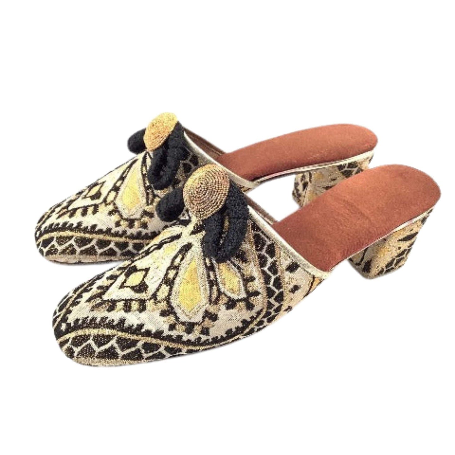 Baroque French Slippers
