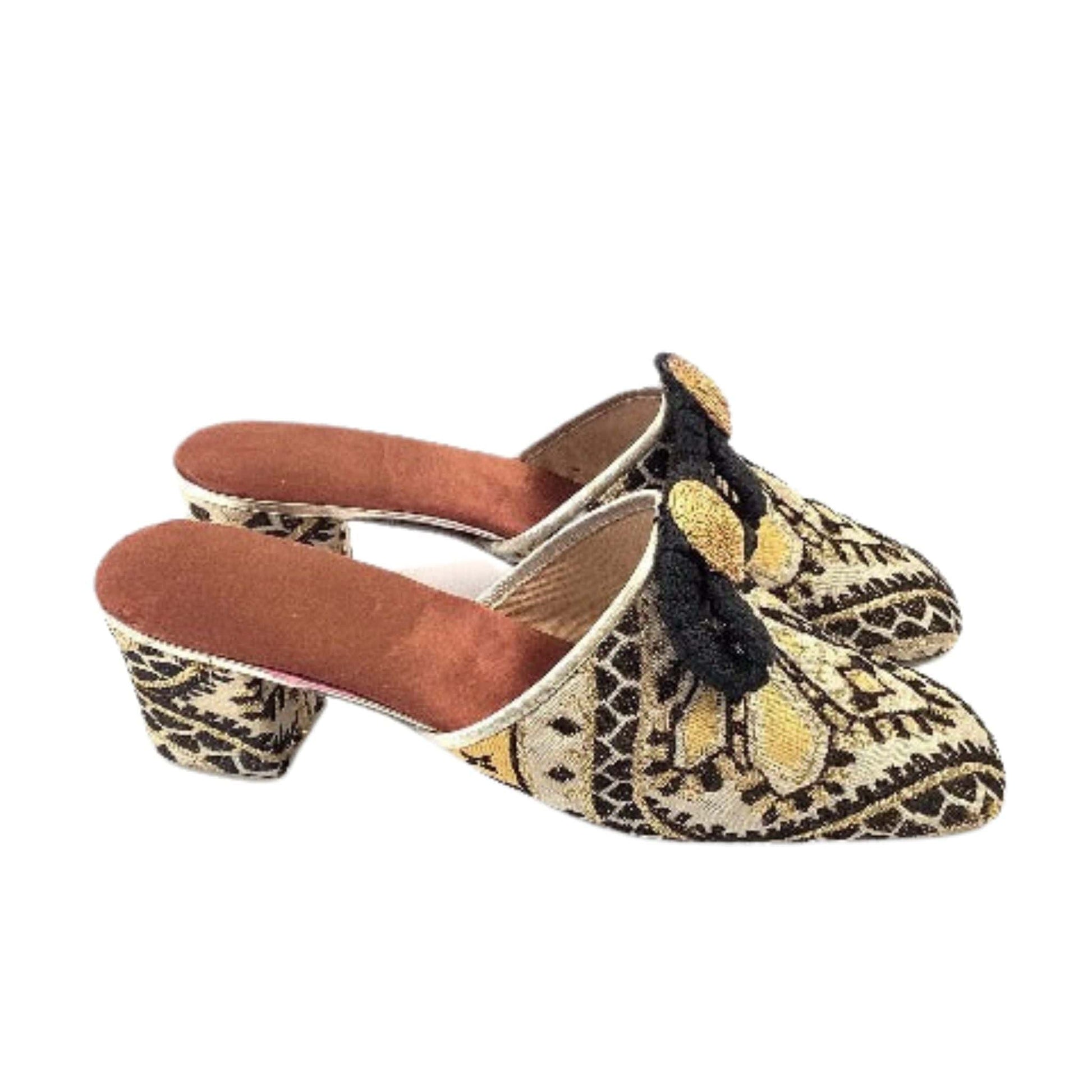 Baroque French Slippers