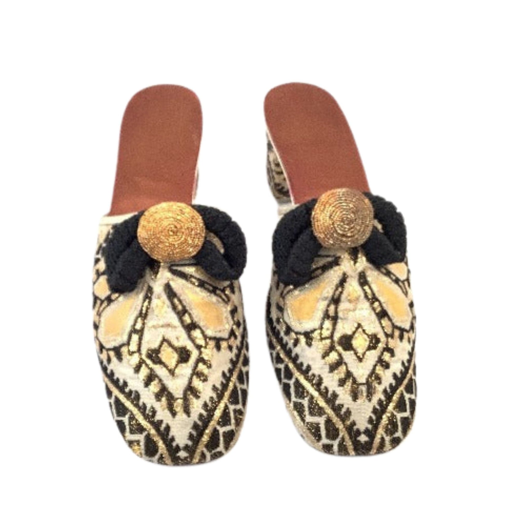 Baroque French Slippers