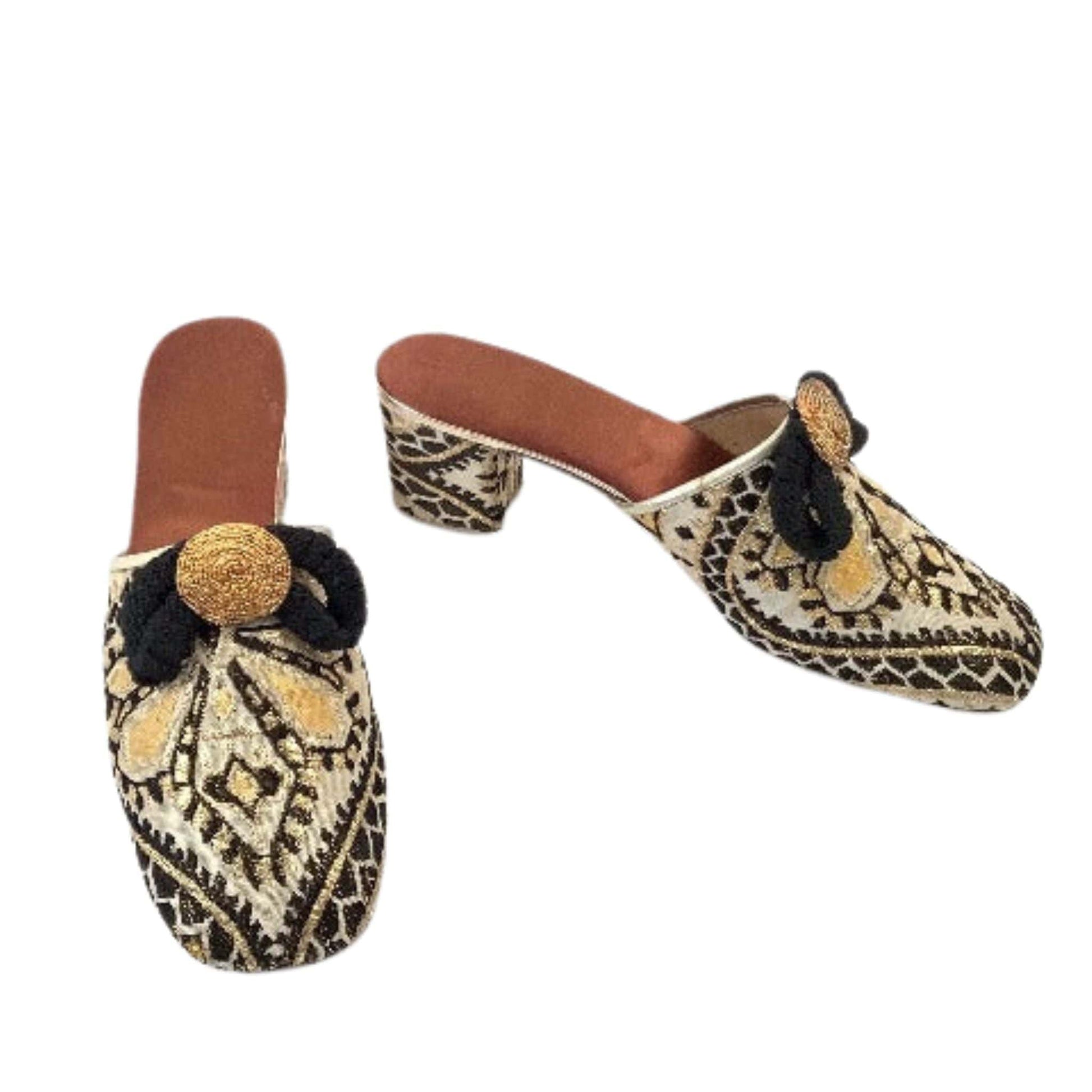 Baroque French Slippers
