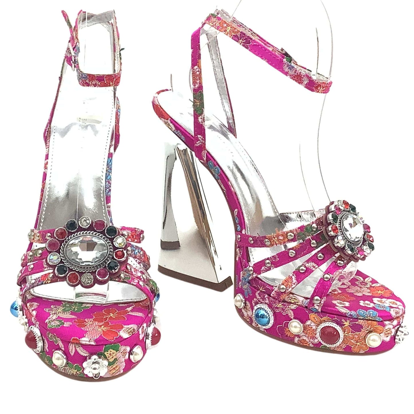 Baroque Platform Heels