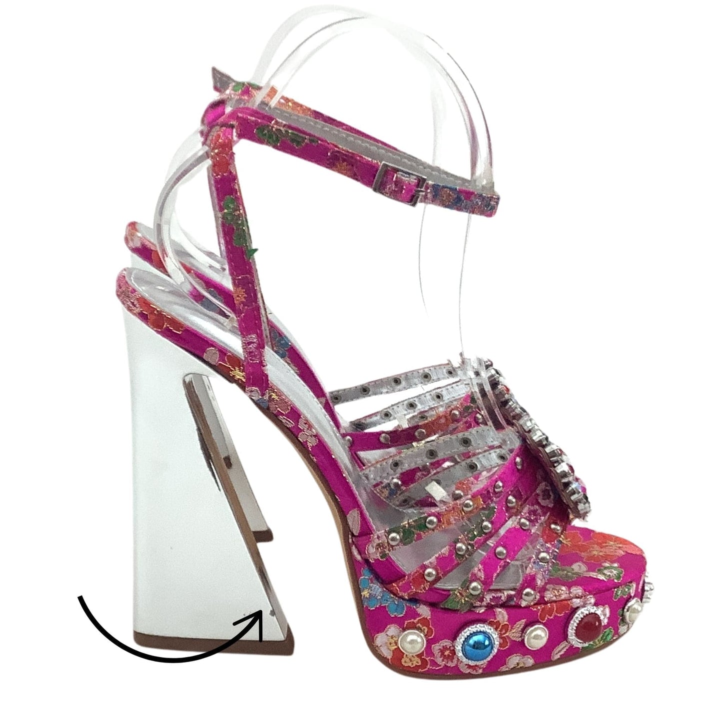 Baroque Platform Heels