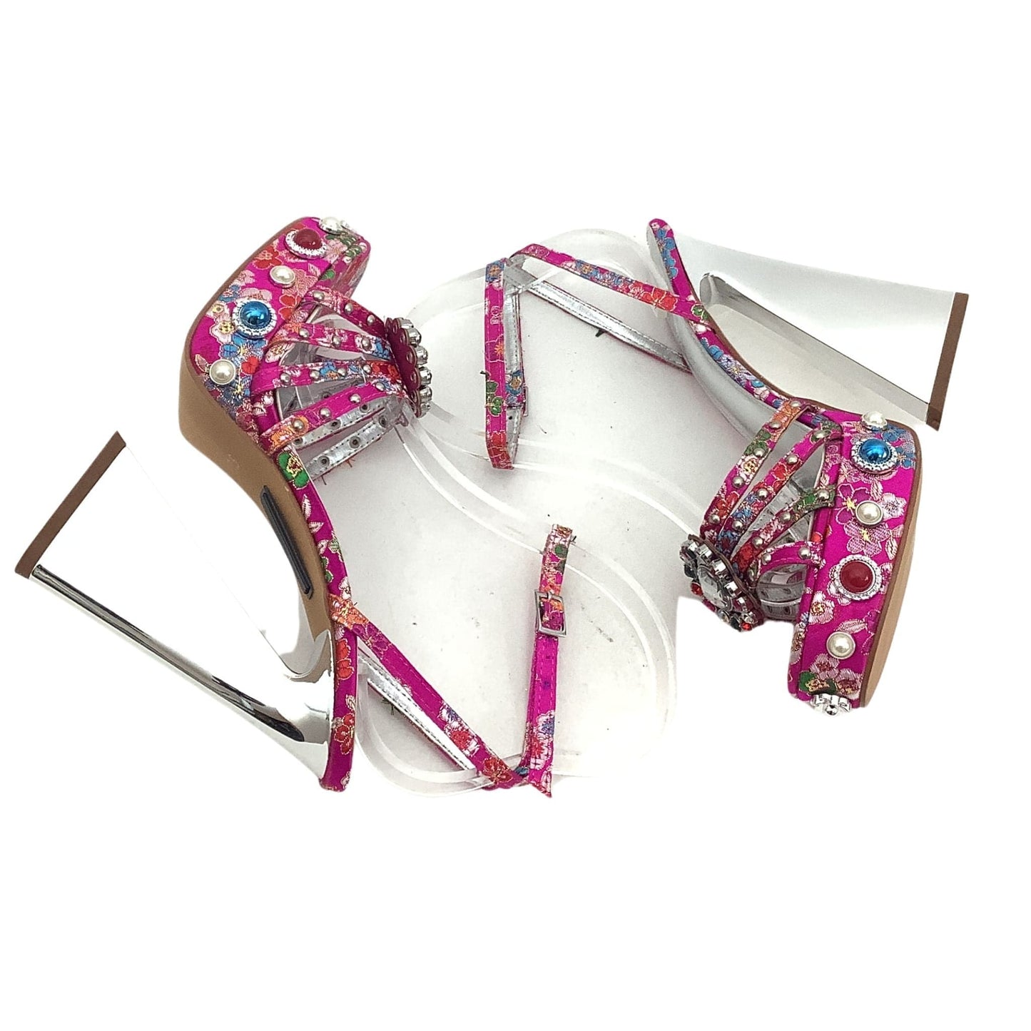 Baroque Platform Heels