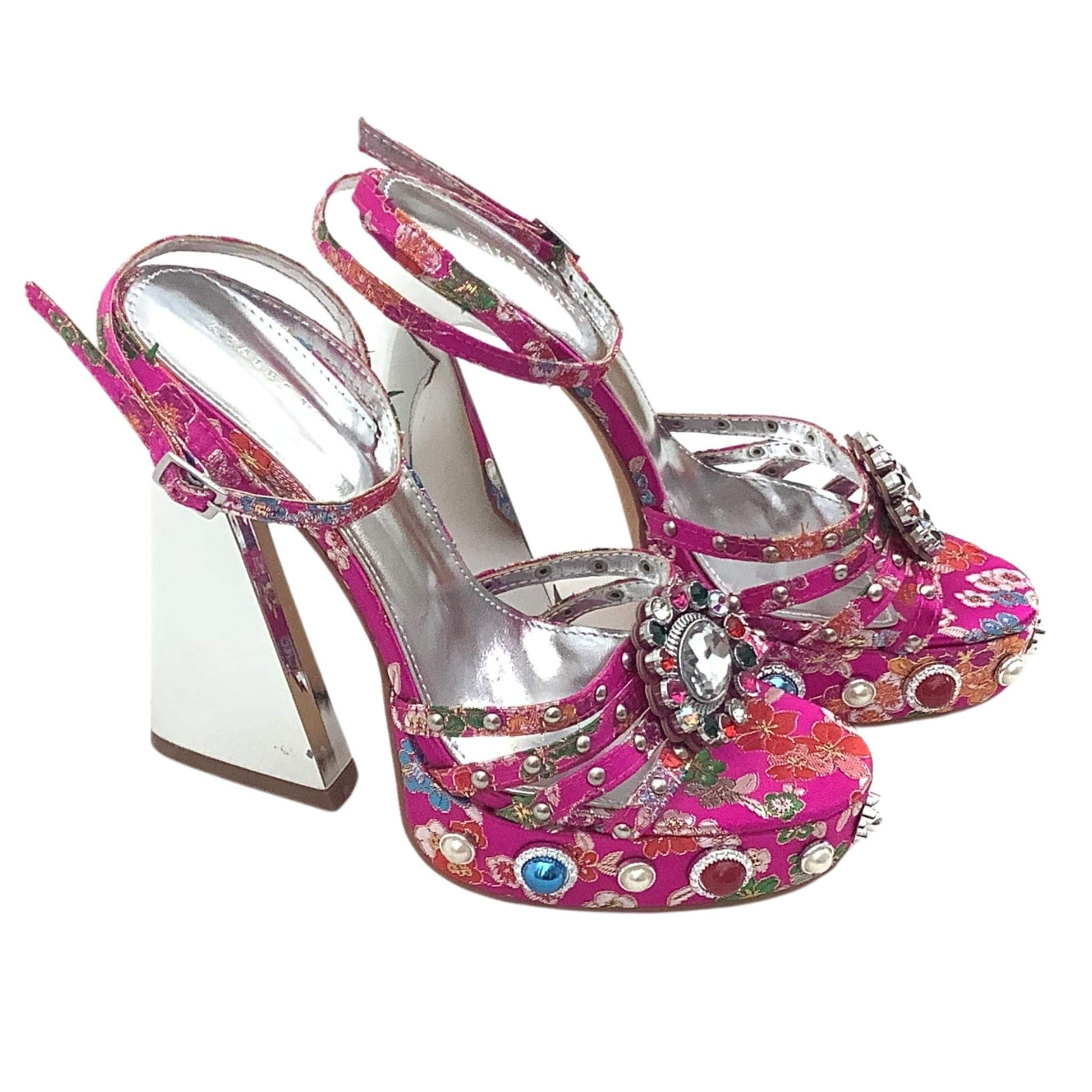 Baroque Platform Heels