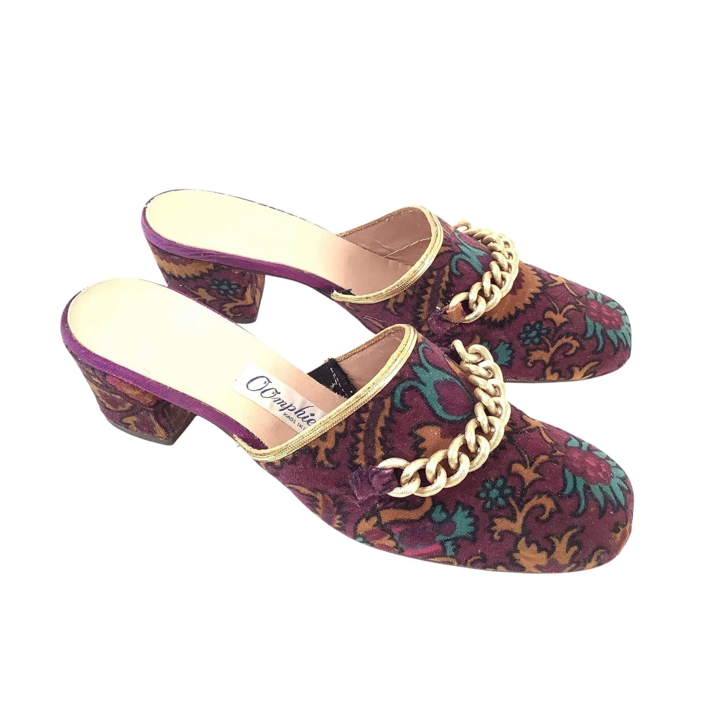 Baroque Velvet Slippers