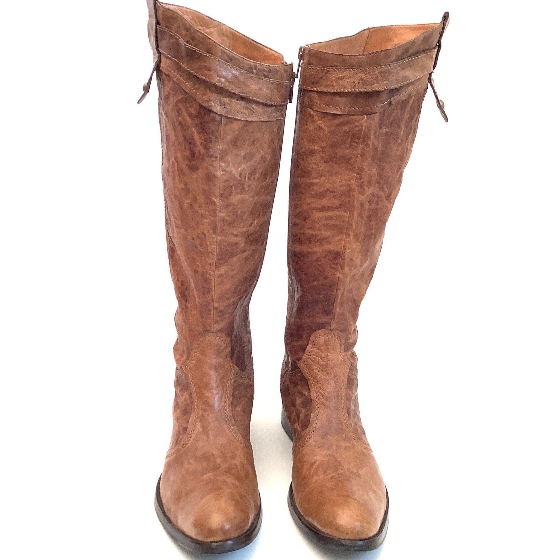 Barrila Flat Leather Boots