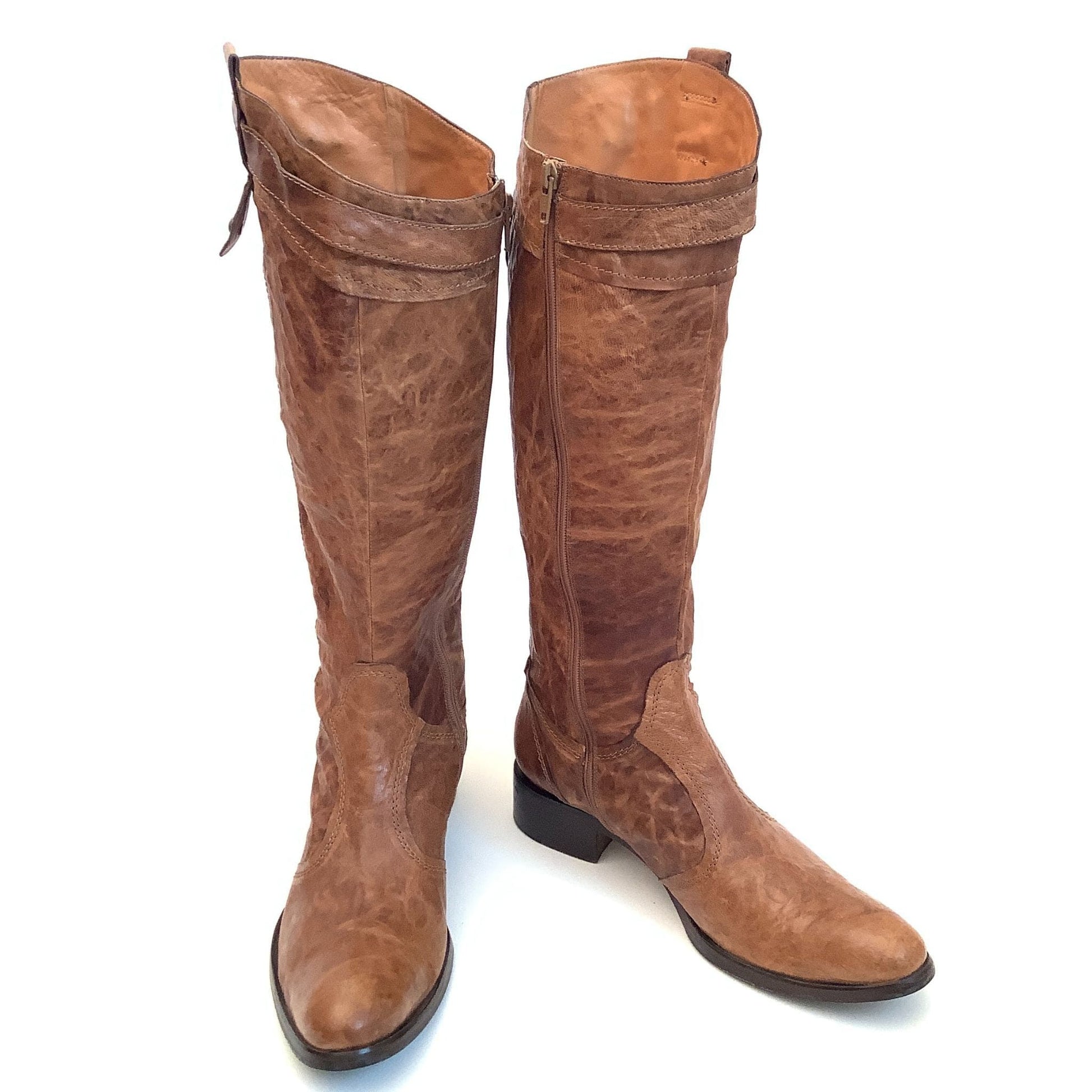 Barrila Flat Leather Boots