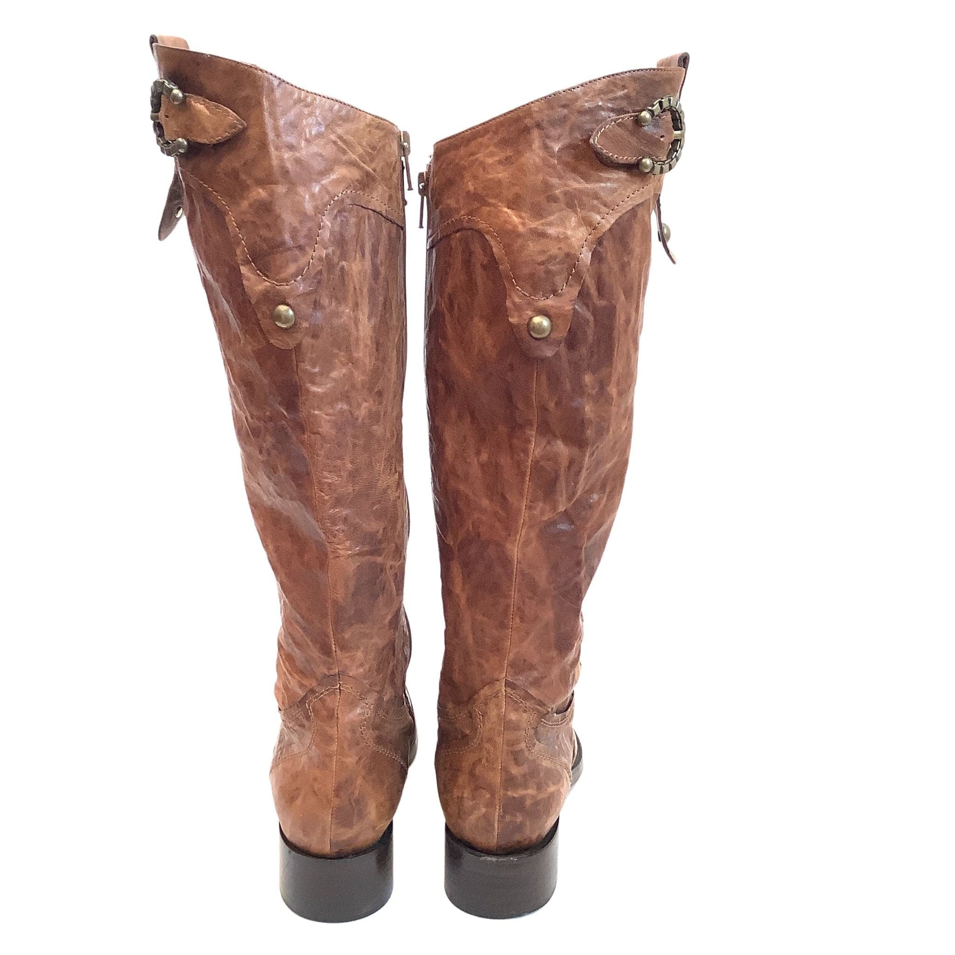 Barrila Flat Leather Boots