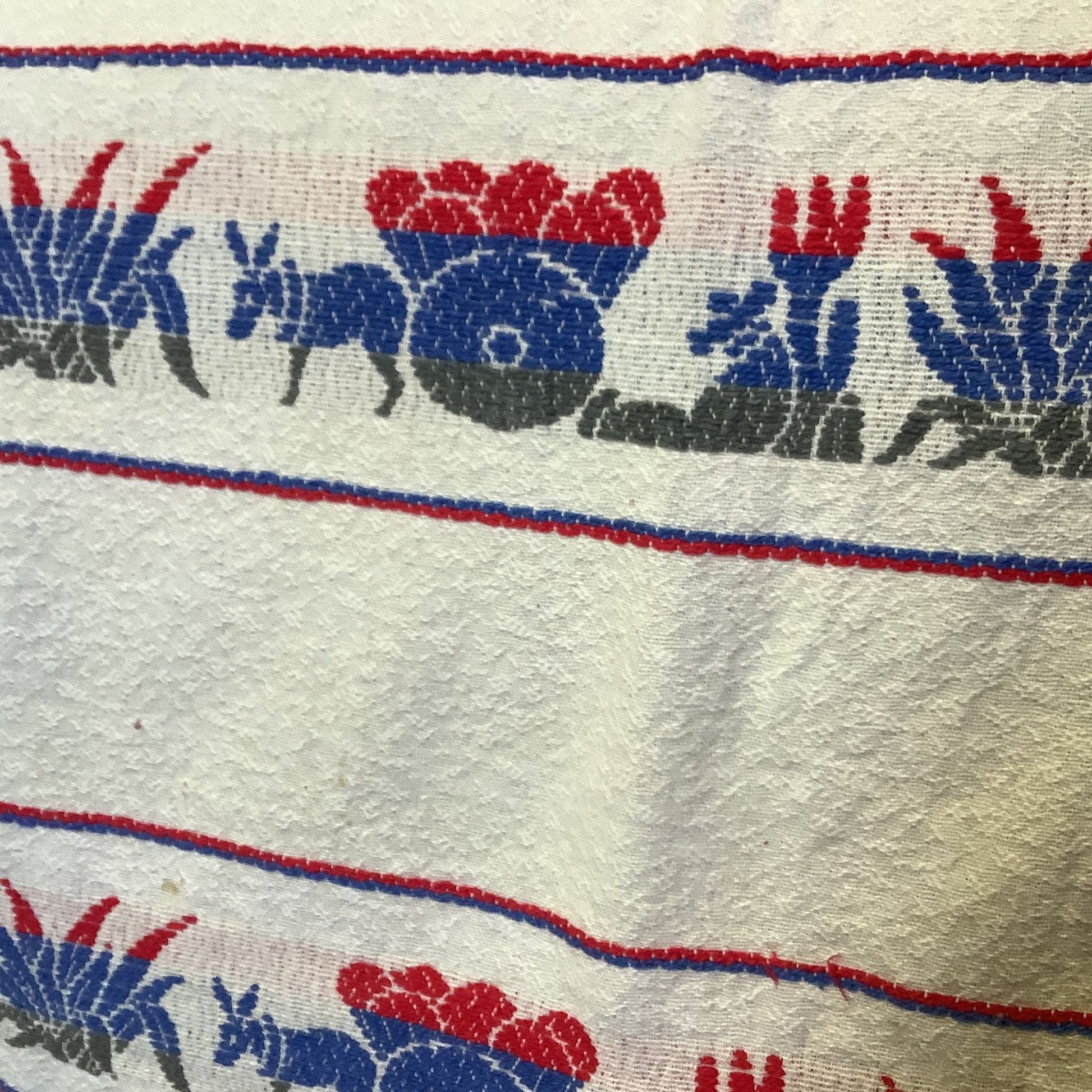 1950s Bates Cabin Bedspread Texture View