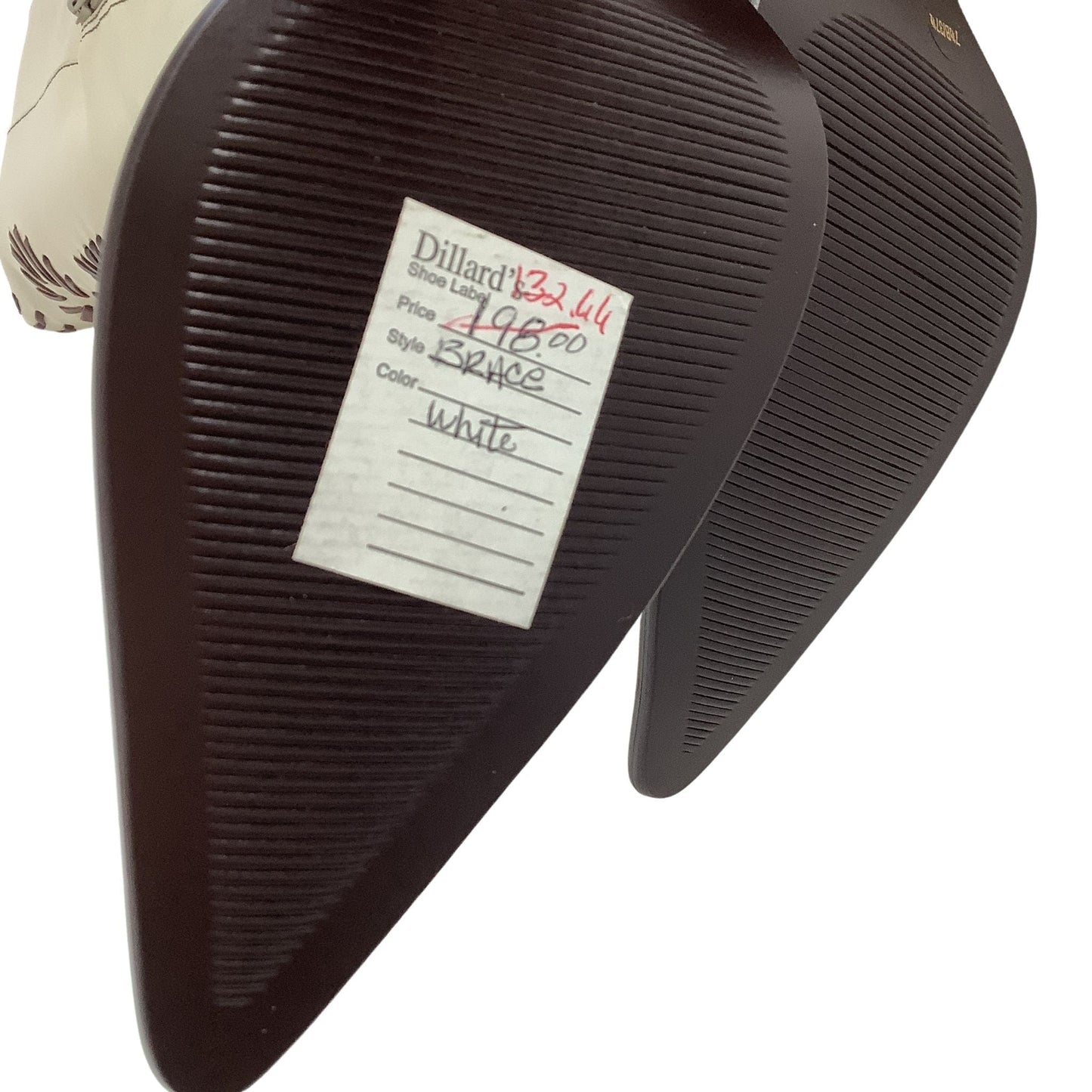 BCBG Beige Western Boots