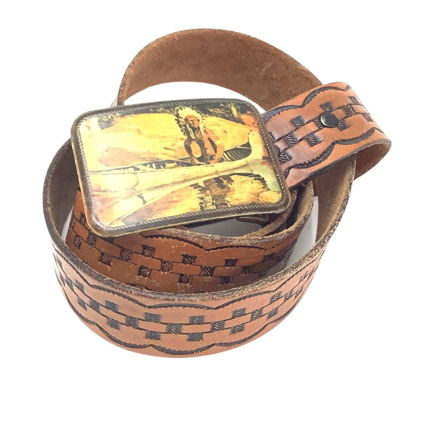 Belt Nat Am Buckle