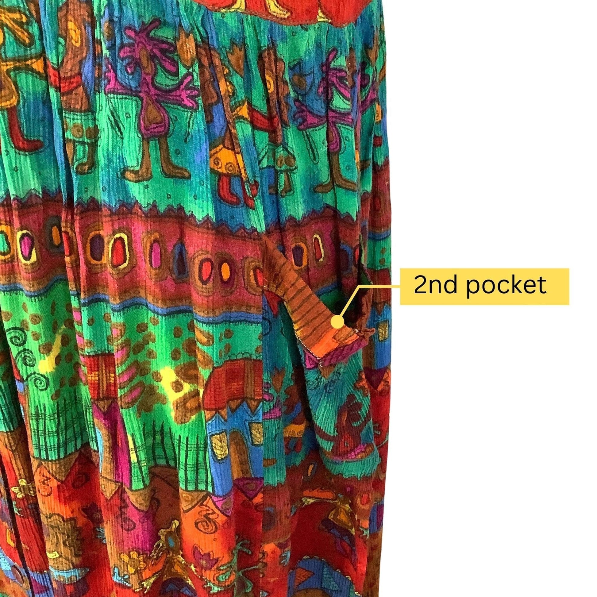 Vintage Bila Maxi Dress