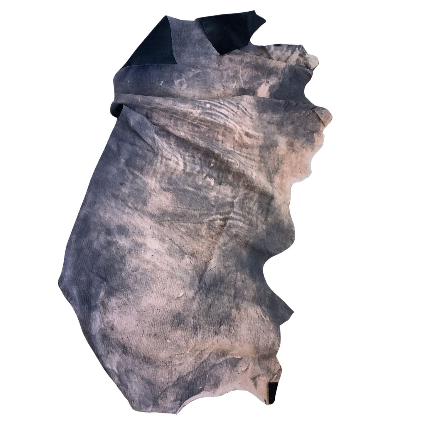 Black Goat Hair-on Hide