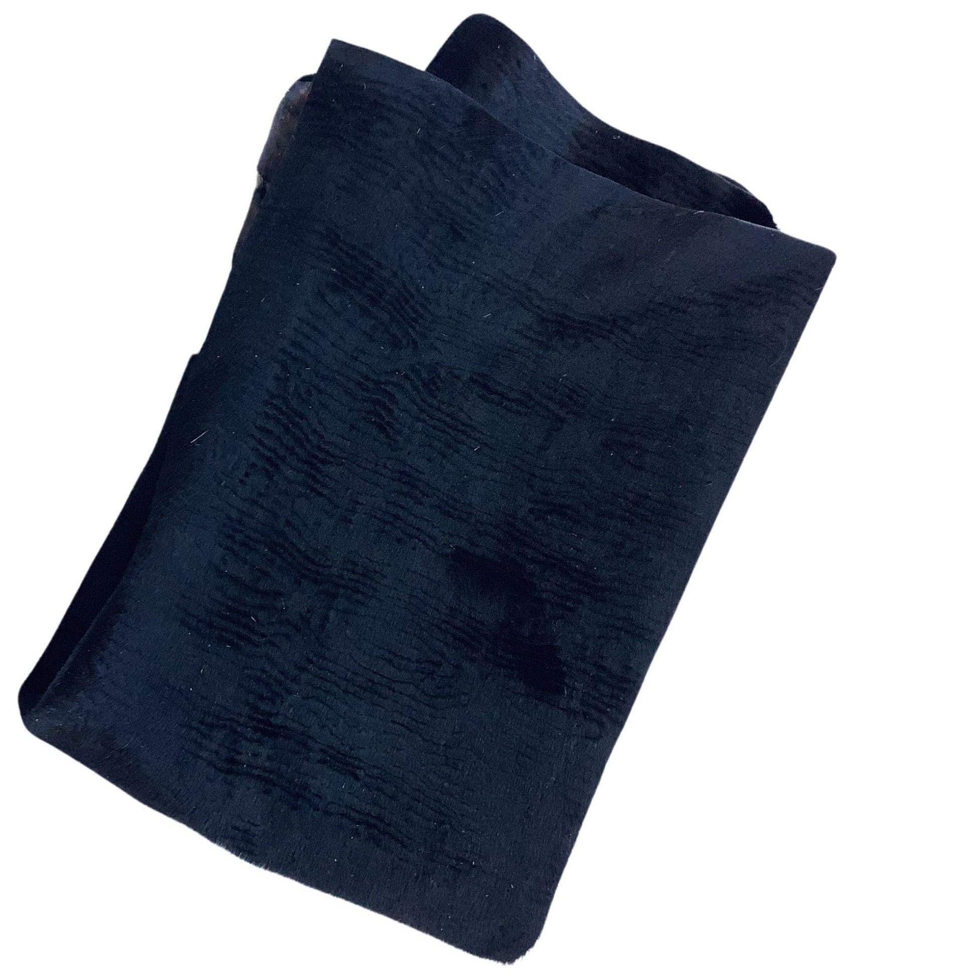 Black Goat Hair-on Hide