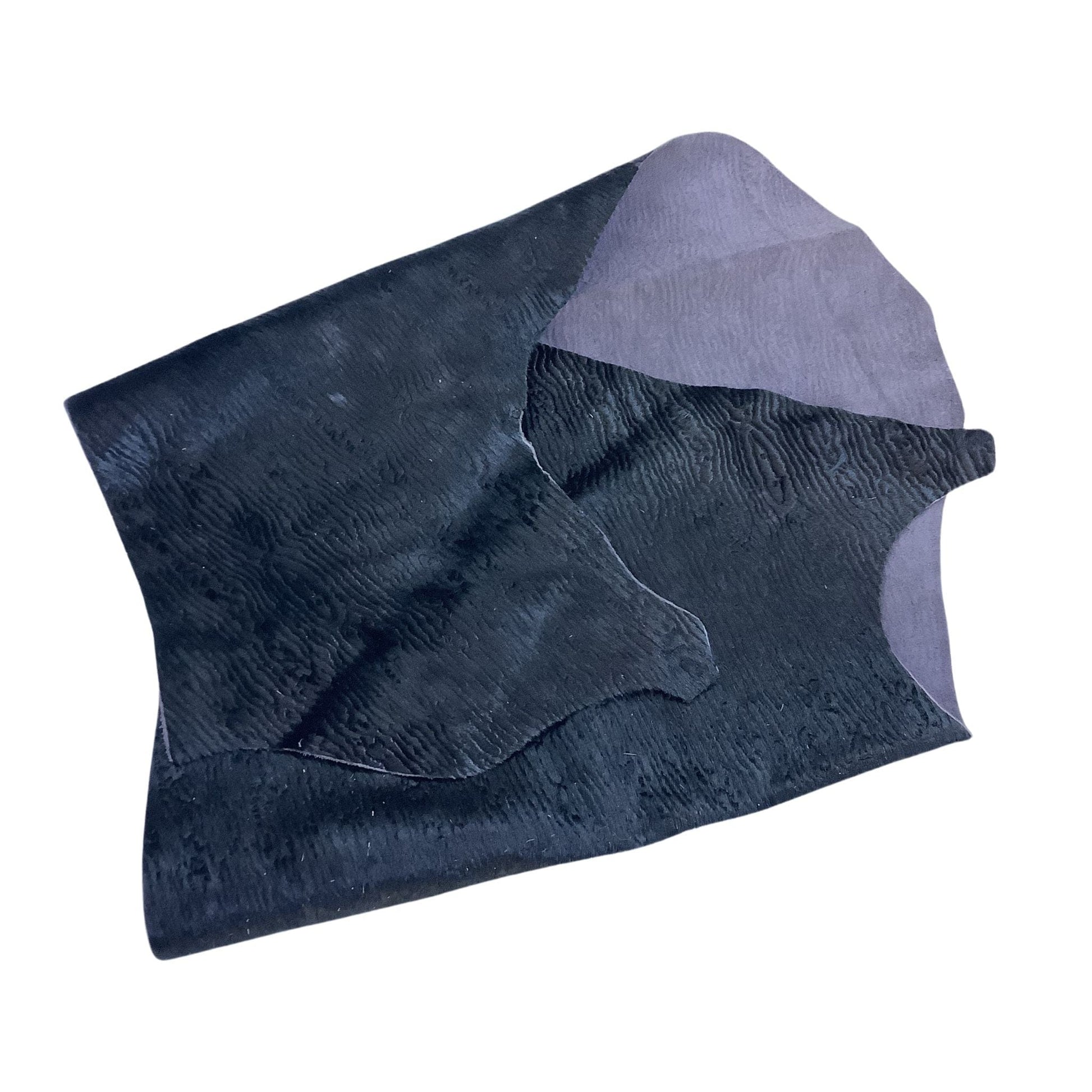 Black Goat Hair-on Hide