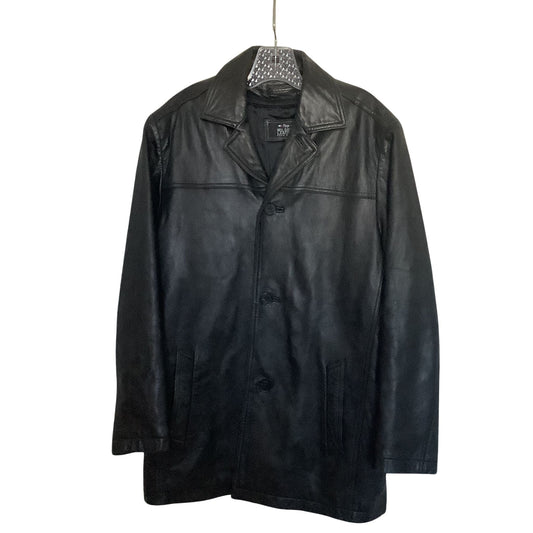 Black Leather Men's Jacket