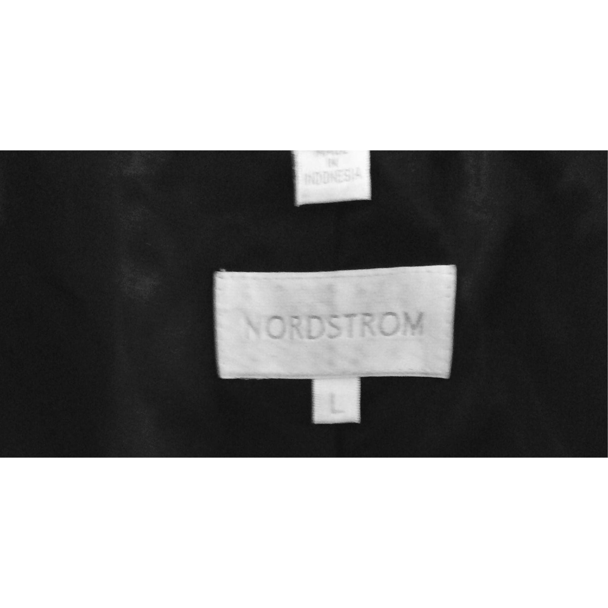 Black Leather Moto Vest