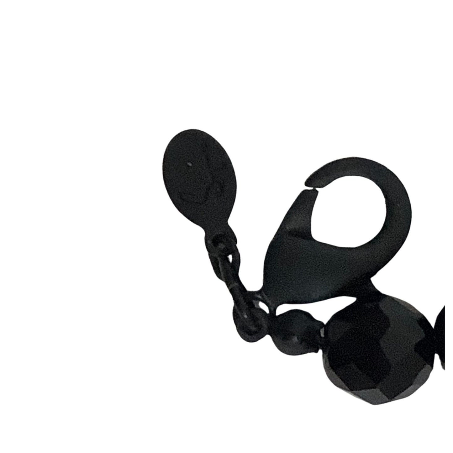 Black Rhinestone Necklace