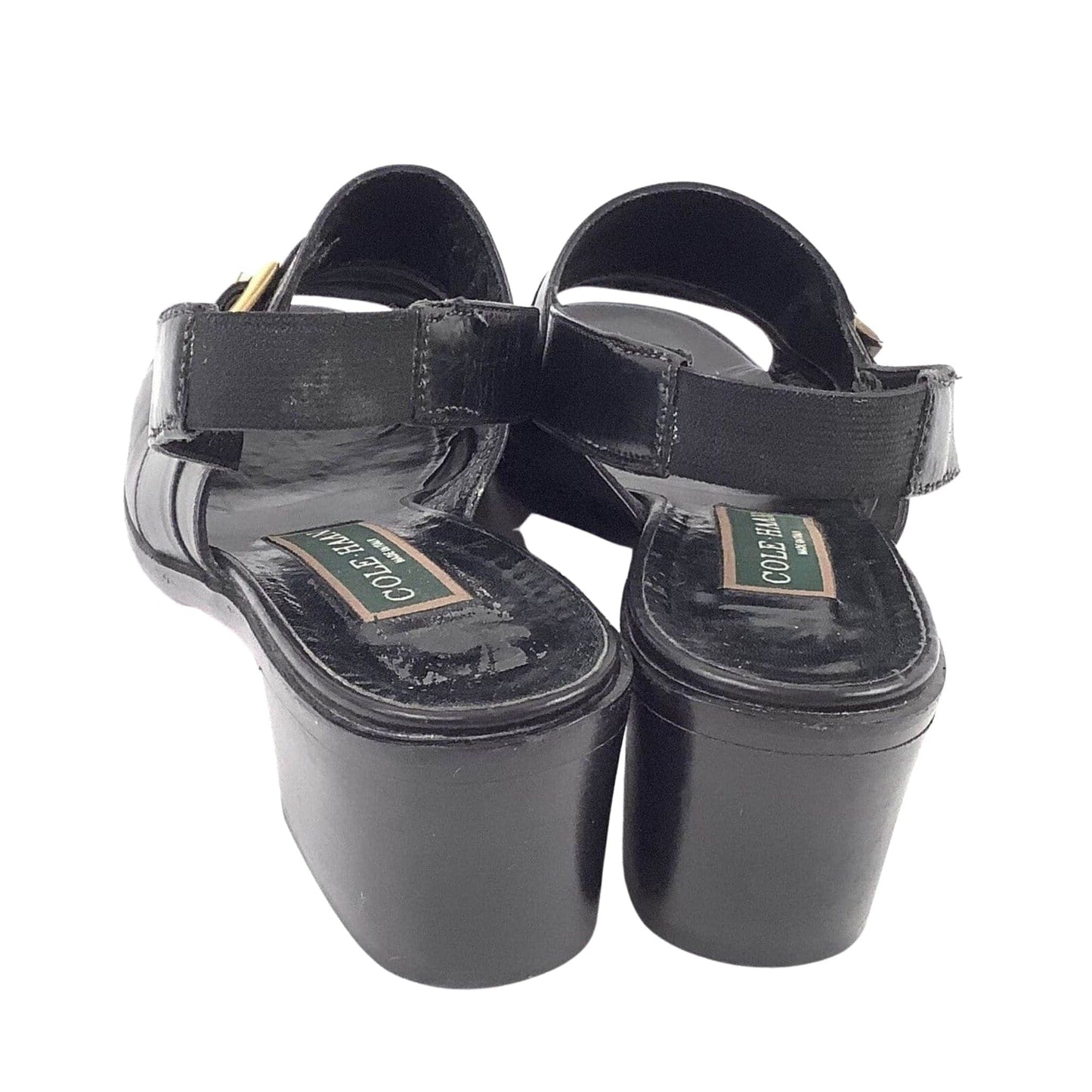 Black Sandals Block Heel