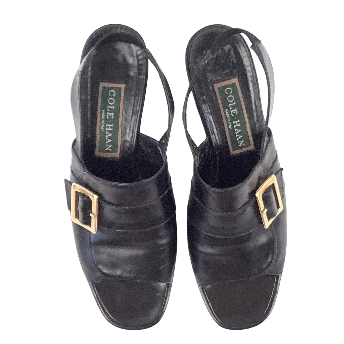 Black Sandals Block Heel