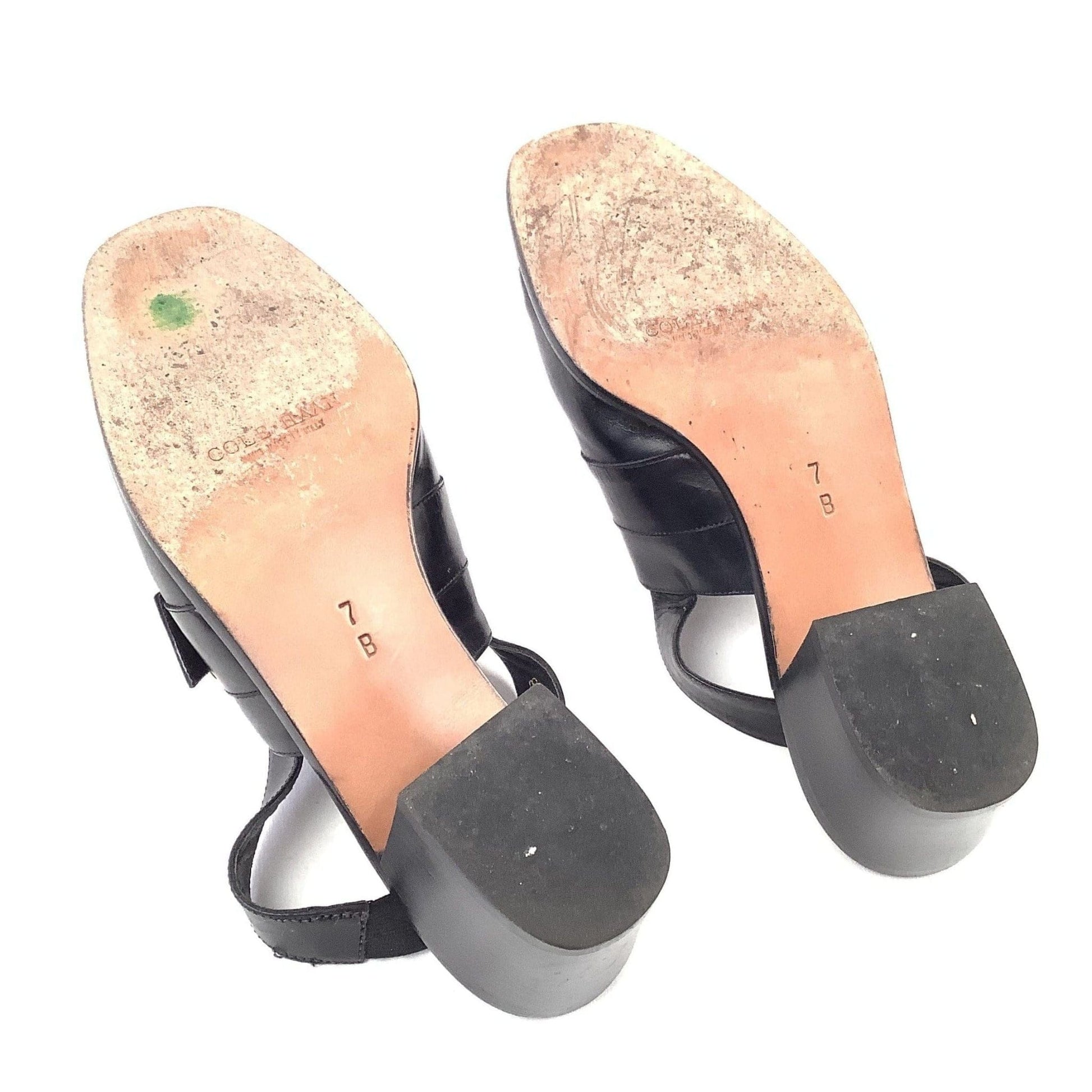 Black Sandals Block Heel