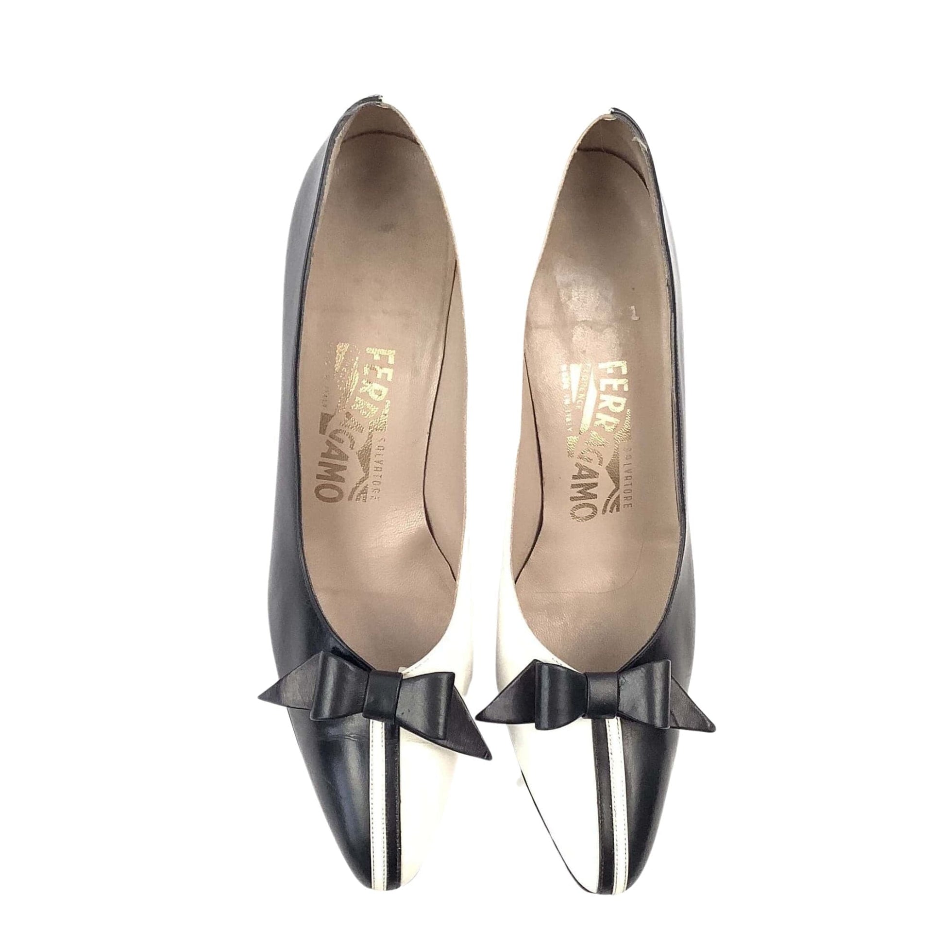 Black & White Pump Shoes