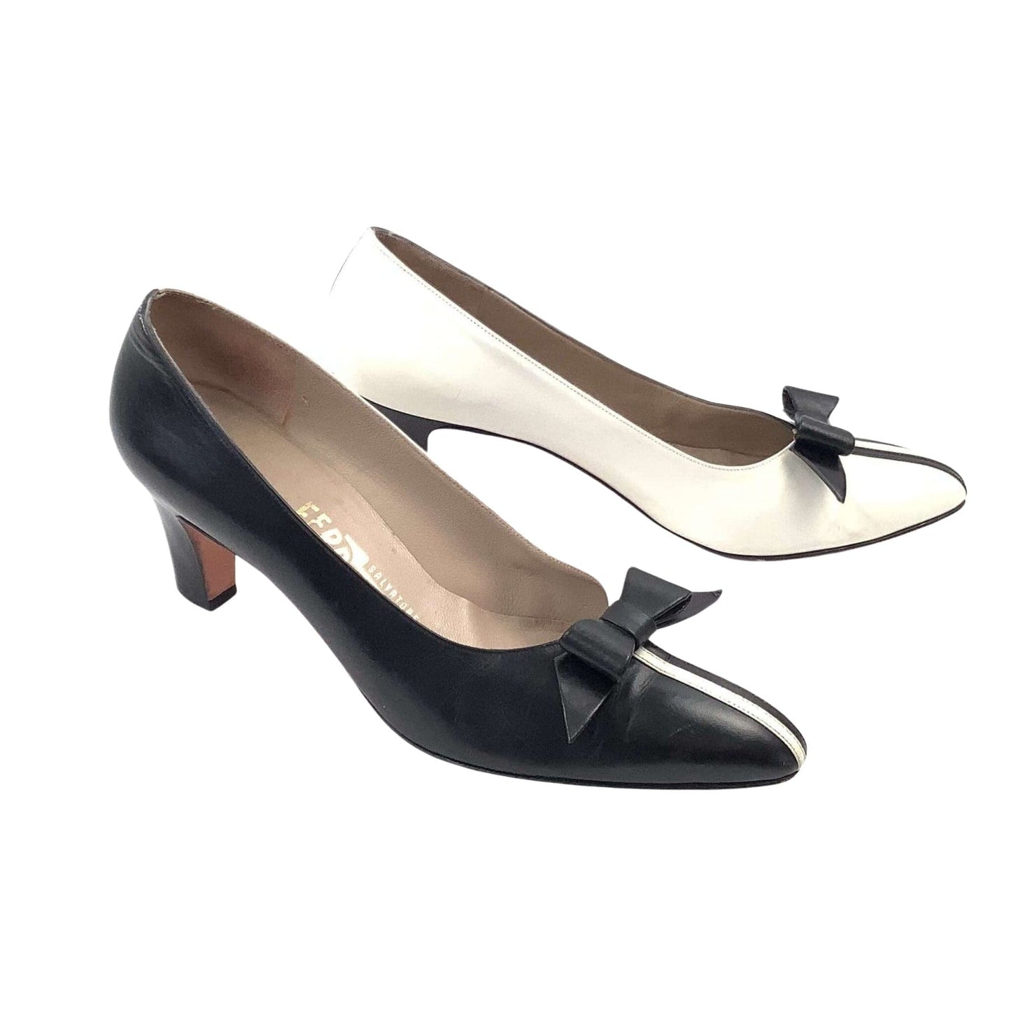 Black & White Pump Shoes