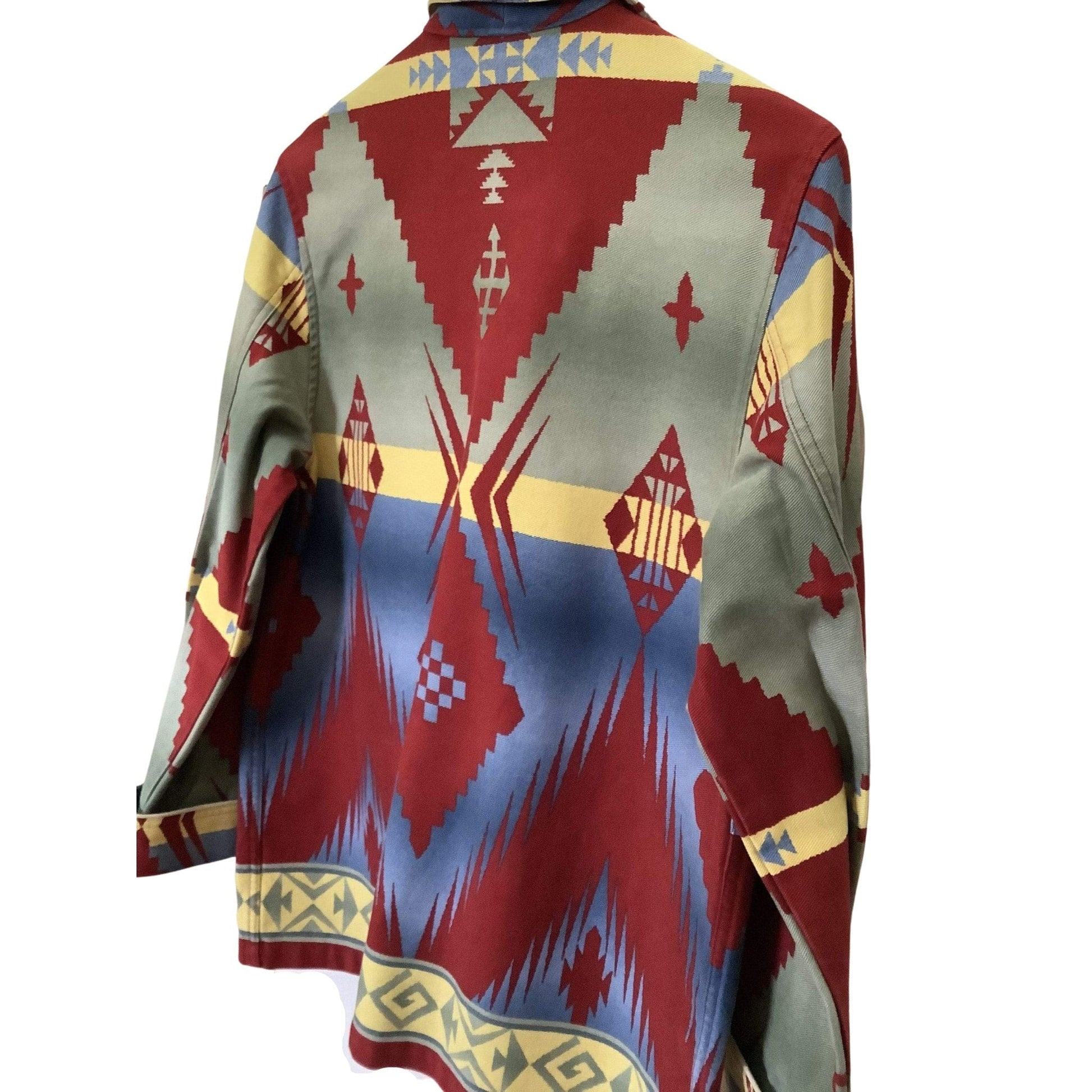 Blanket Print Blazer